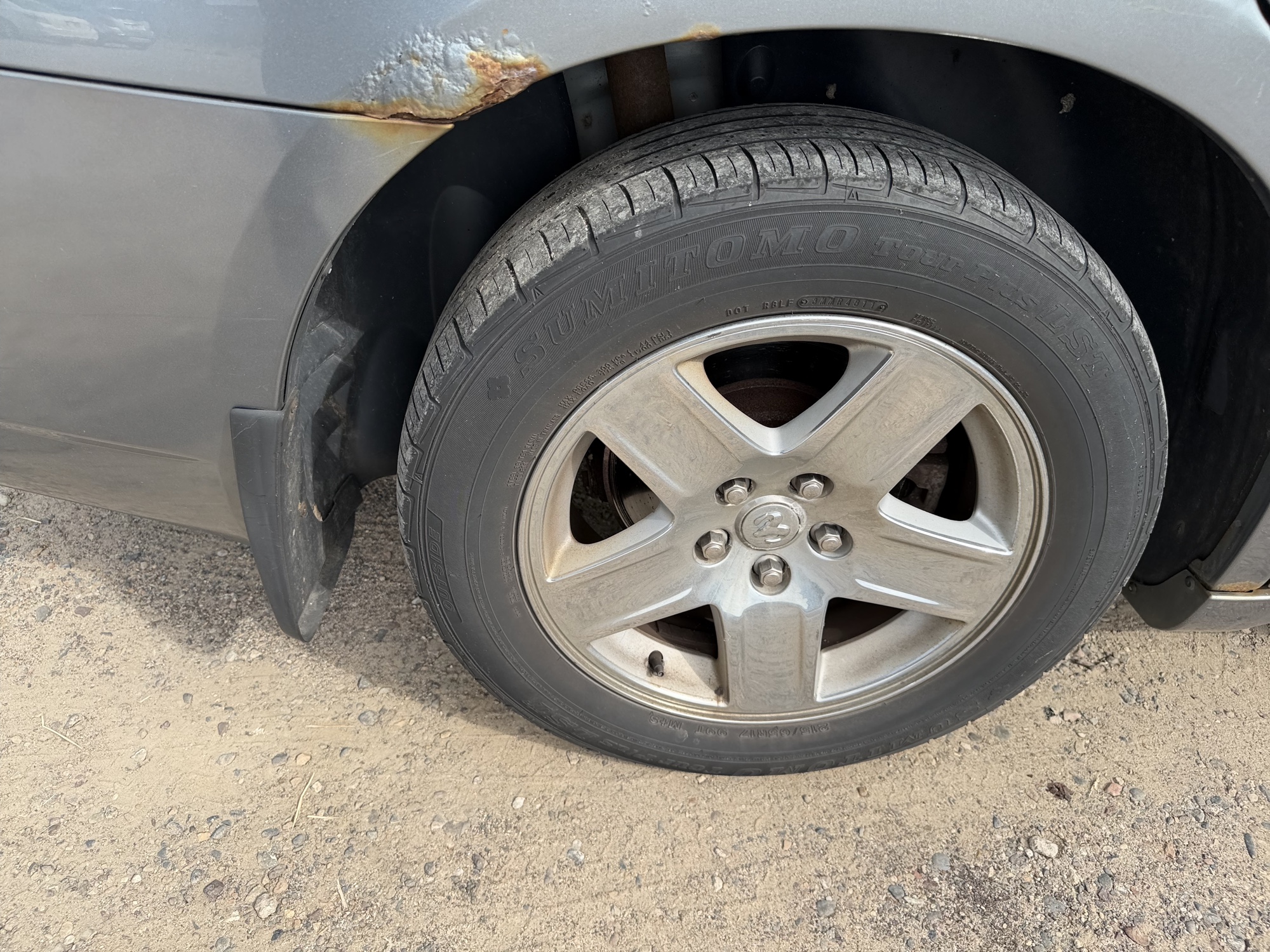 2006 dodge charger base with 164904 miles for sale near elk-river, minnesota 106434_14_rear_pass_wheel.jpg