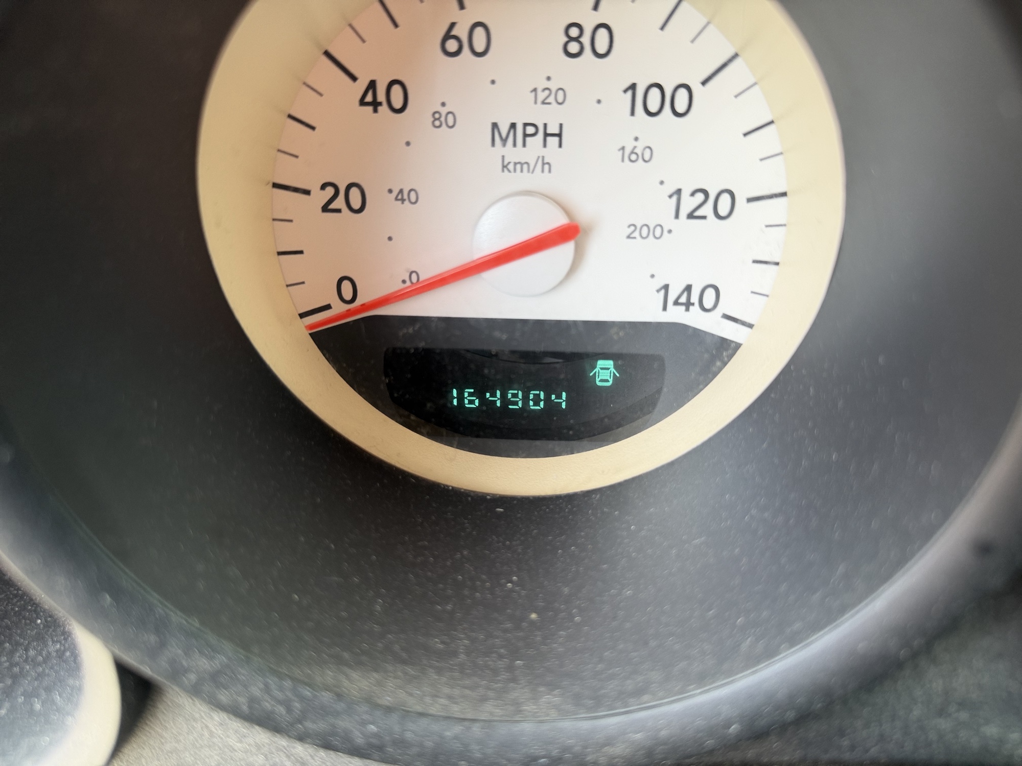 2006 dodge charger base with 164904 miles for sale near elk-river, minnesota 106434_44_mileage_closeup.jpg