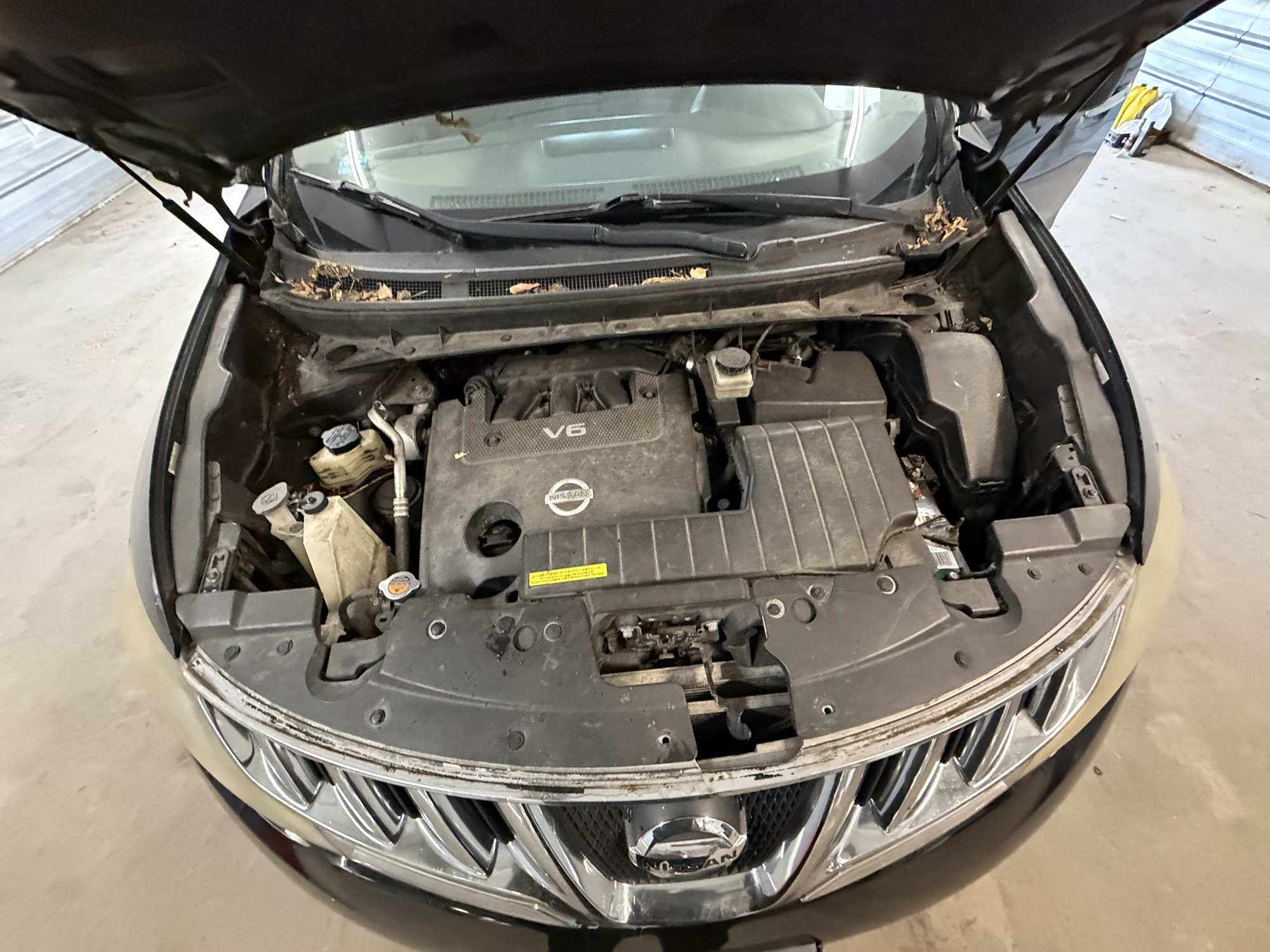2009 nissan murano s-awd with 178430 miles for sale near elk-river, minnesota 106440_49_engine_bay.jpg