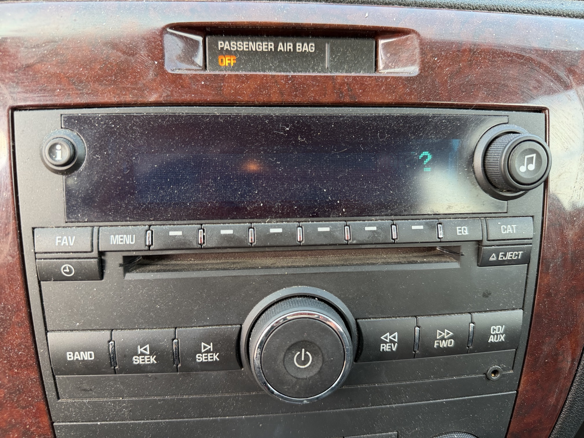 2006 chevrolet impala with 107595 miles for sale near elk-river, minnesota 106444_39_radio_closeup.jpg