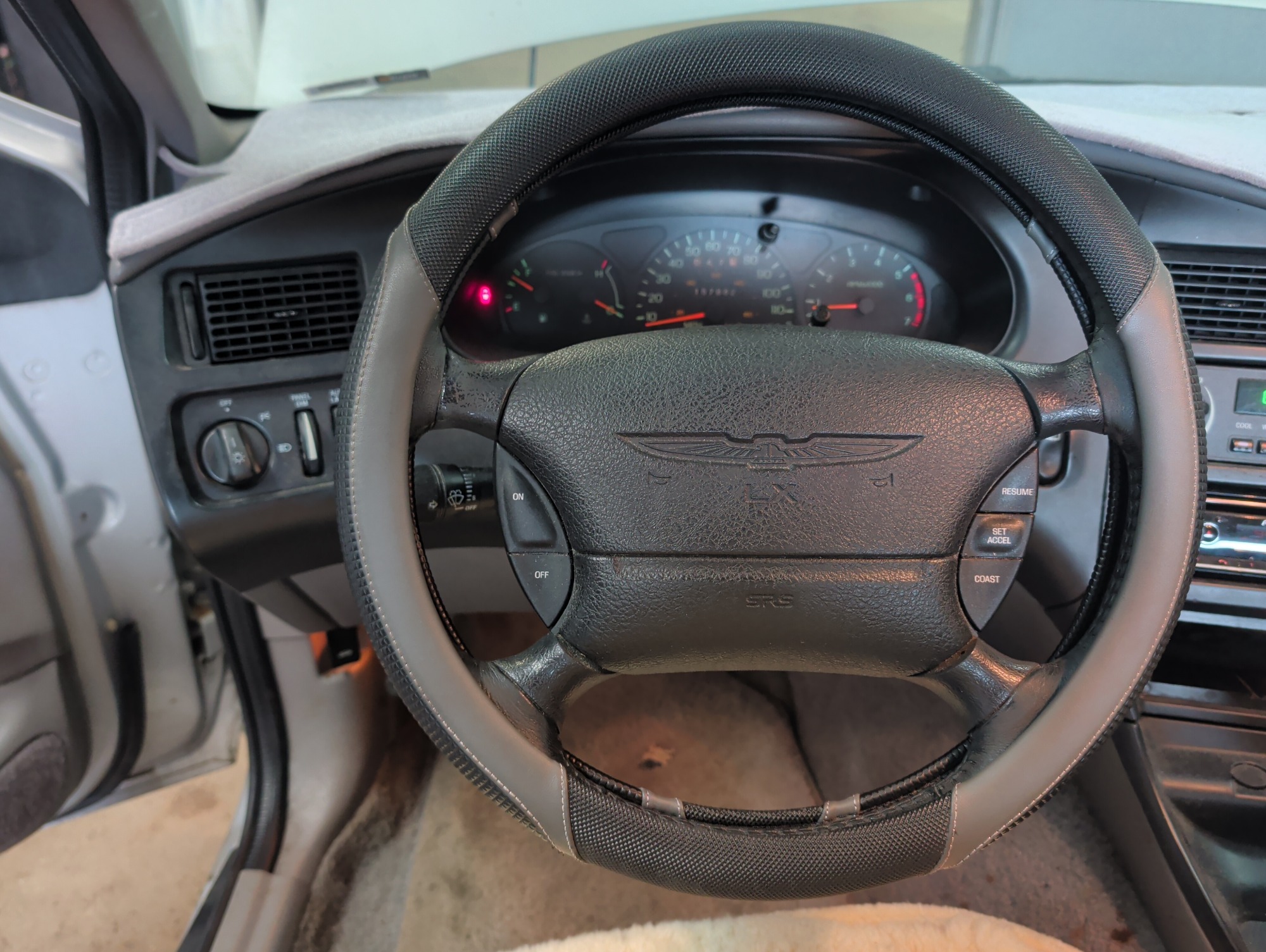 1997 ford thunderbird lx with 157882 miles for sale near elk-river, minnesota 106449_36_steering_wheel.jpg
