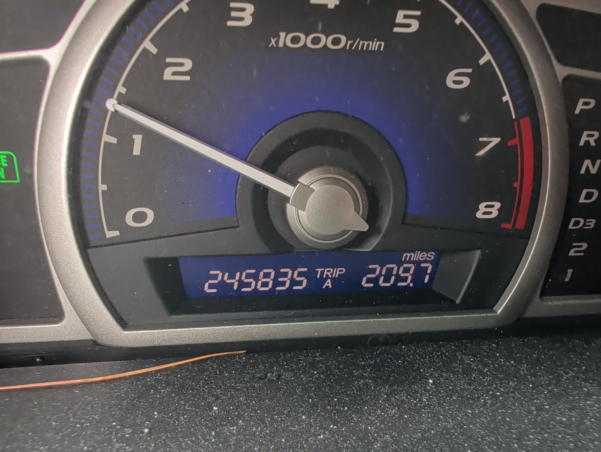 2008 honda civic ex-sedan-at with 245835 miles for sale near elk-river, minnesota 106450_44_mileage_closeup.jpg
