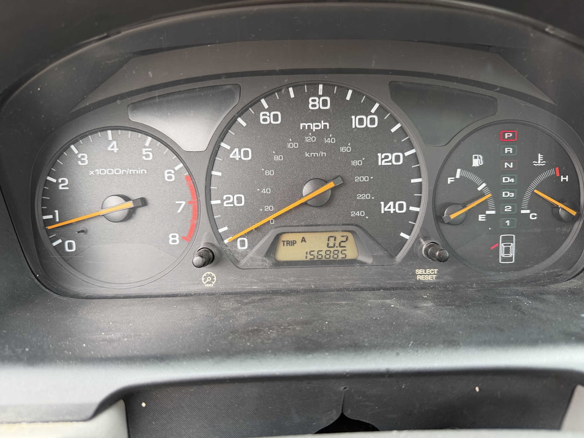 1998 honda accord ex-v6-sedan with 156885 miles for sale near elk-river, minnesota 106451_43_gauge_cluster.jpg