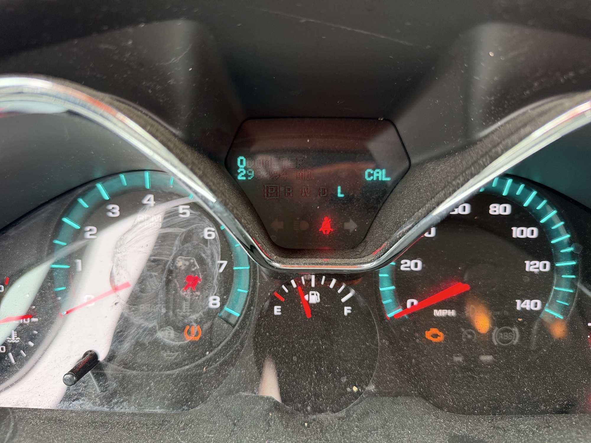 2014 chevrolet traverse ltz-awd with 293494 miles for sale near elk-river, minnesota 106460_44_mileage_closeup.jpg