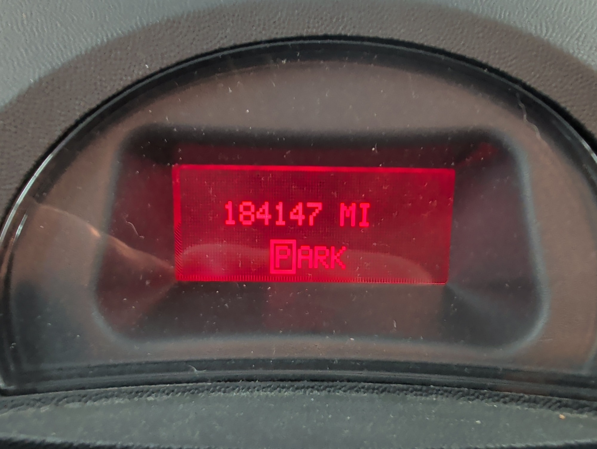 2007 pontiac grand-prix sedan with 184147 miles for sale near elk-river, minnesota 106461_44_mileage_closeup.jpg