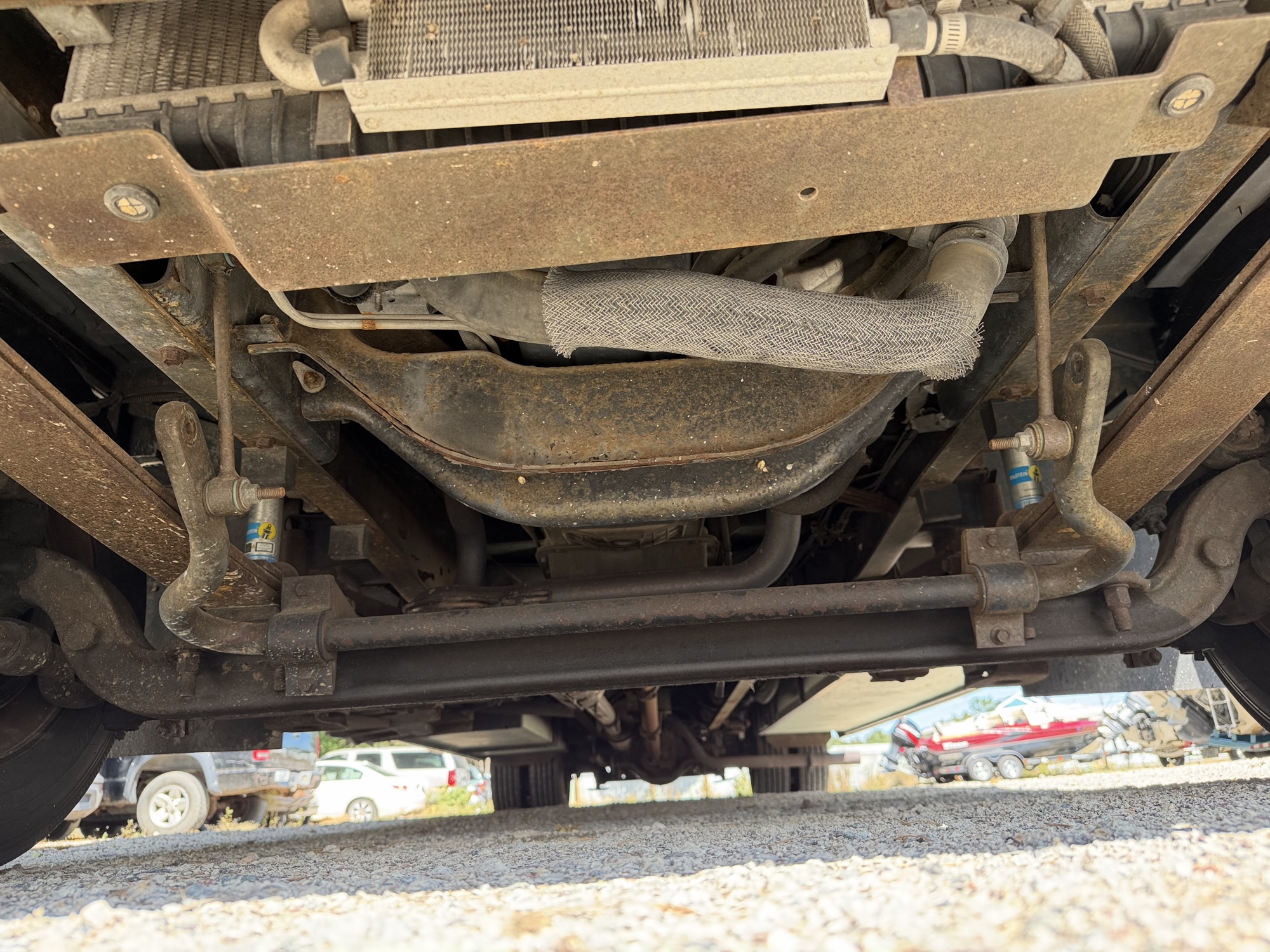 2000 ford stripped-chassis-motorhome - with 64127 miles for sale near elk-river, minnesota 106462_16_undercar_front.jpg
