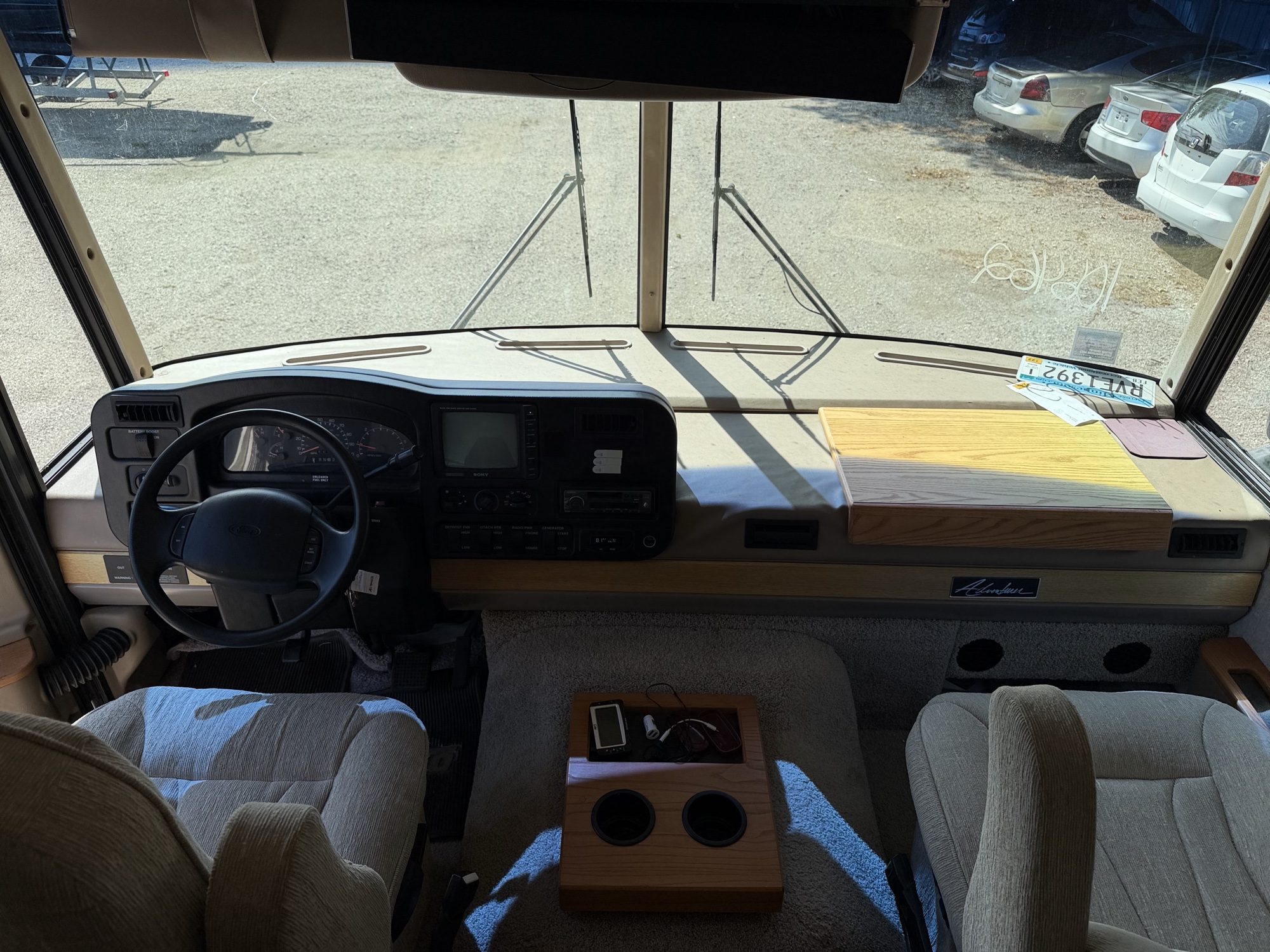 2000 ford stripped-chassis-motorhome - with 64127 miles for sale near elk-river, minnesota 106462_34_whole_dash.jpg