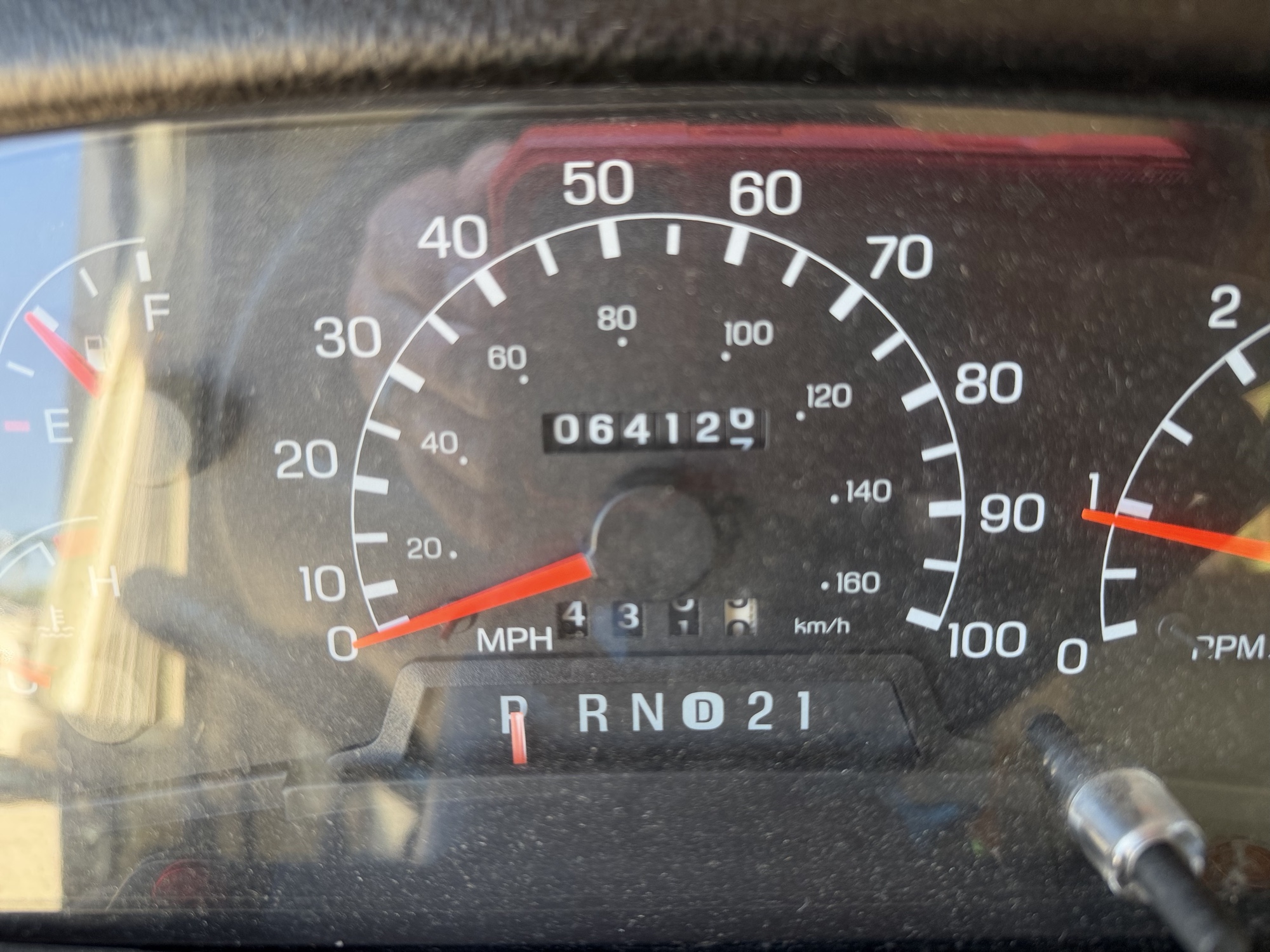 2000 ford stripped-chassis-motorhome - with 64127 miles for sale near elk-river, minnesota 106462_44_mileage_closeup.jpg