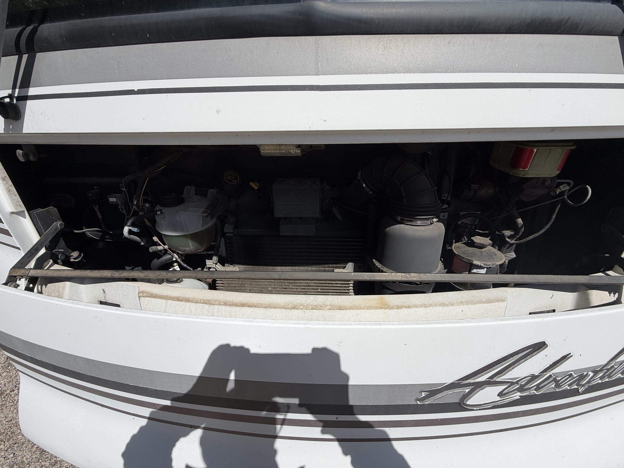 2000 ford stripped-chassis-motorhome - with 64127 miles for sale near elk-river, minnesota 106462_49_engine_bay.jpg