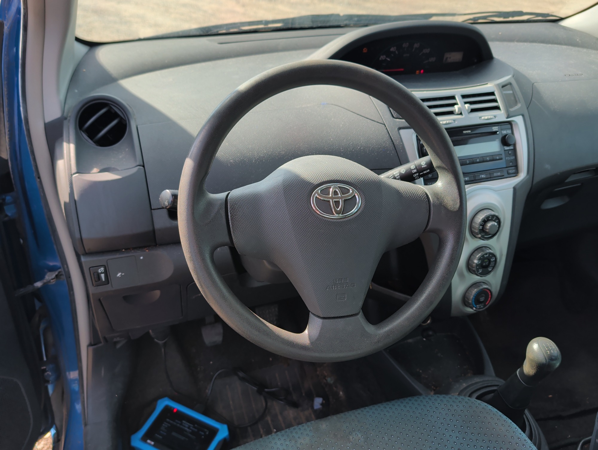 2008 toyota yaris liftback with 125476 miles for sale near elk-river, minnesota 106476_33_dash_from_driver.jpg