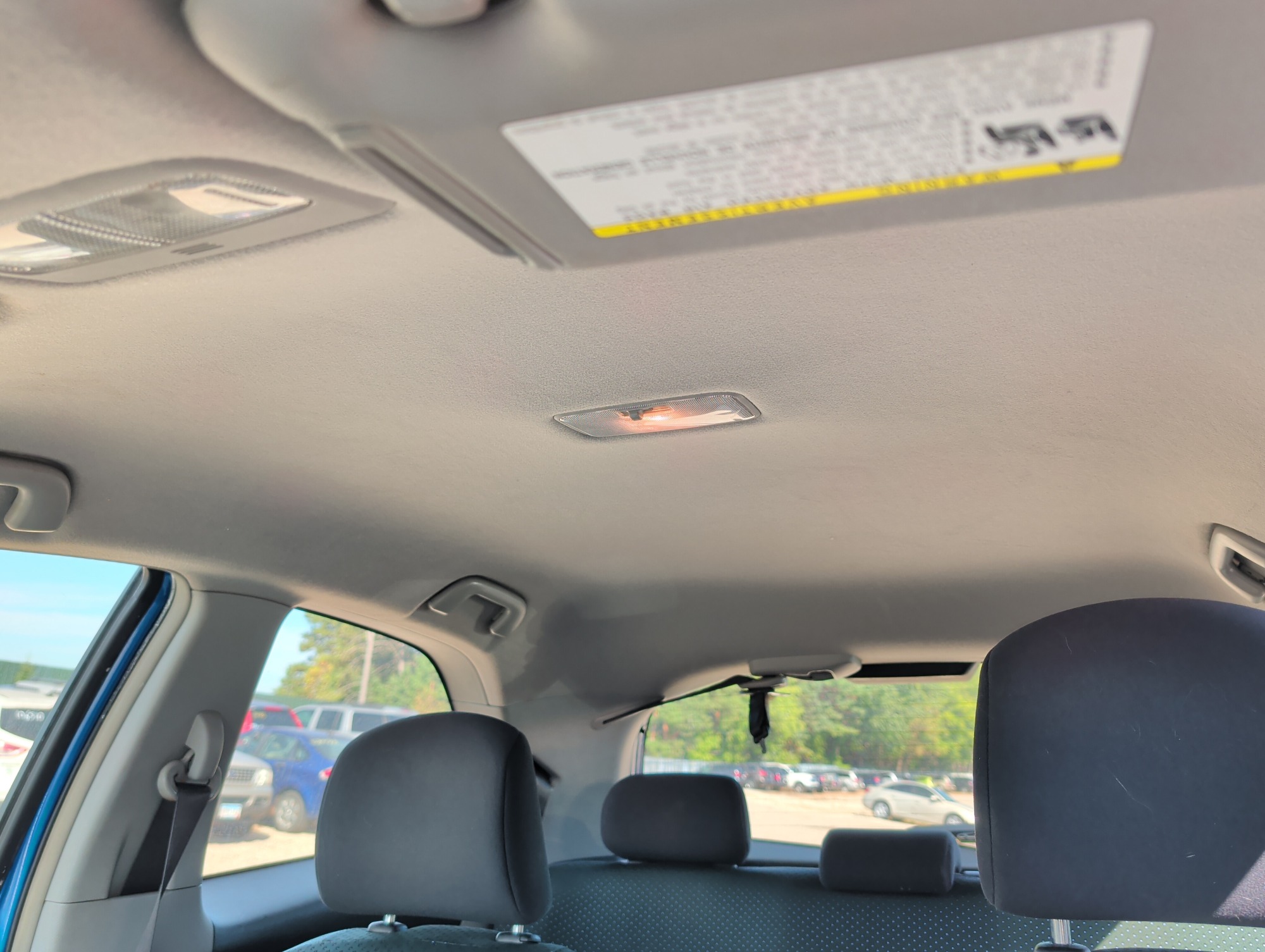 2008 toyota yaris liftback with 125476 miles for sale near elk-river, minnesota 106476_35_headliner_sunroof.jpg