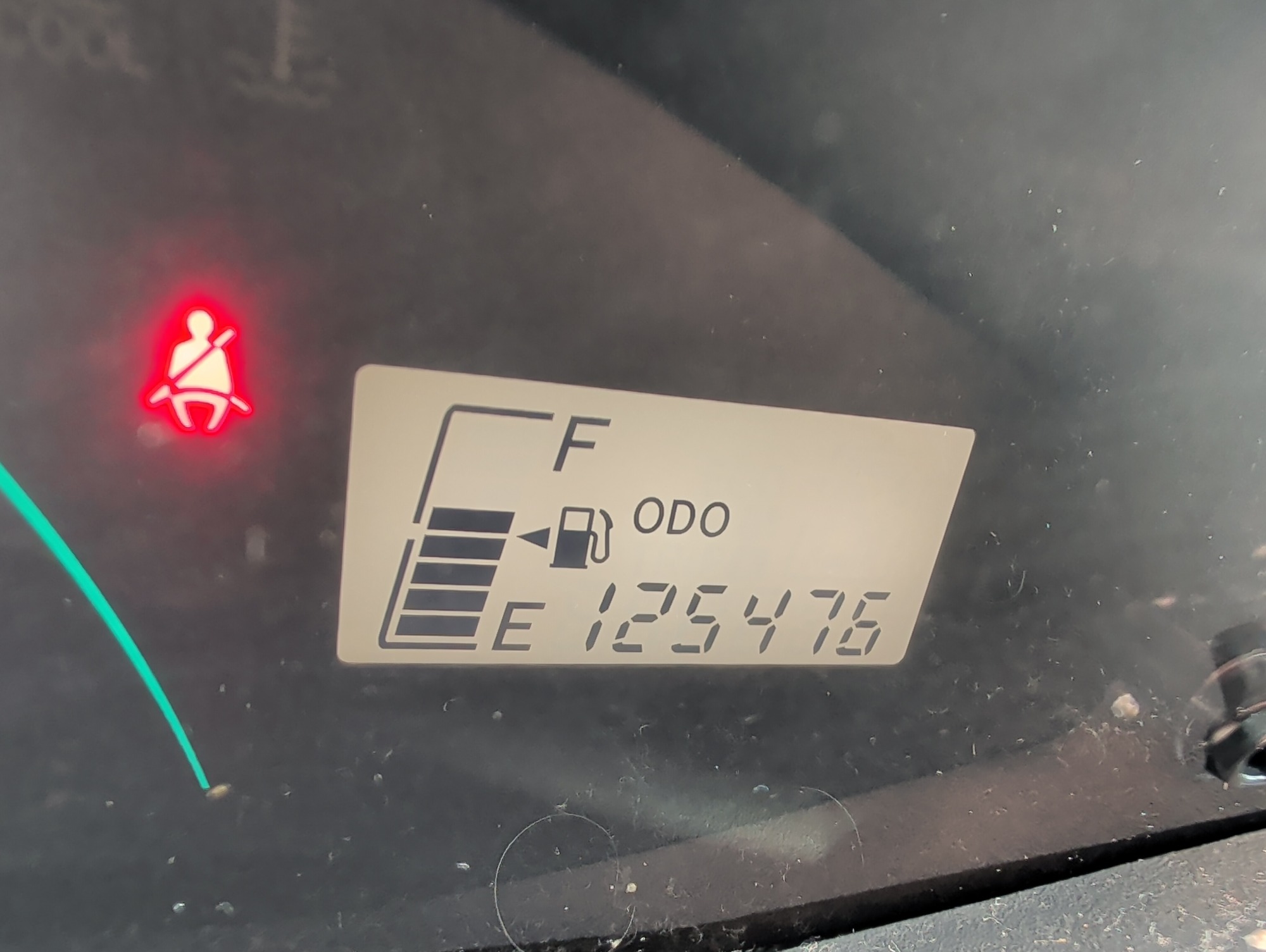 2008 toyota yaris liftback with 125476 miles for sale near elk-river, minnesota 106476_44_mileage_closeup.jpg