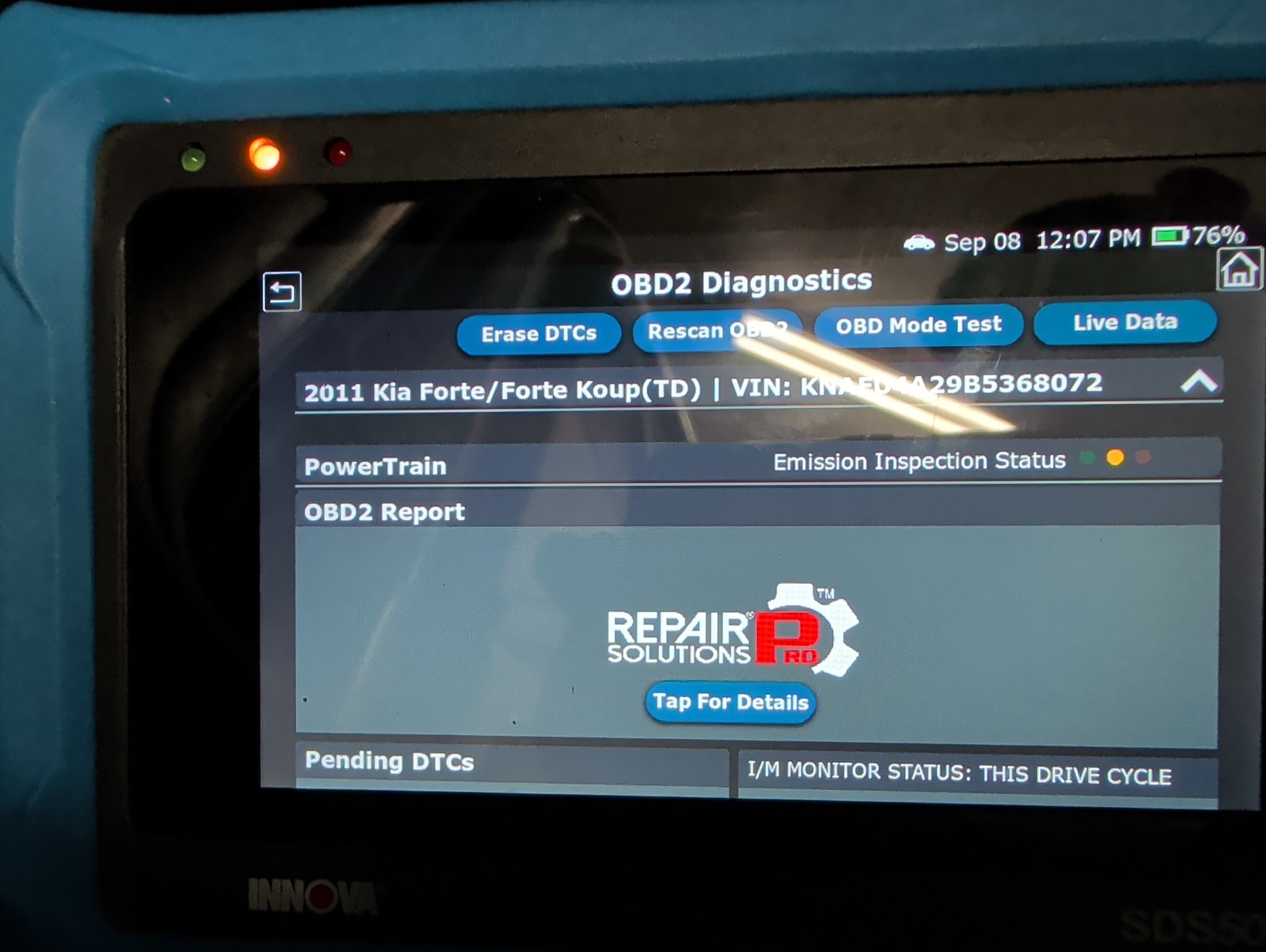 2011 kia forte ex with 132365 miles for sale near elk-river, minnesota 106477_45_obd2_codes.jpg