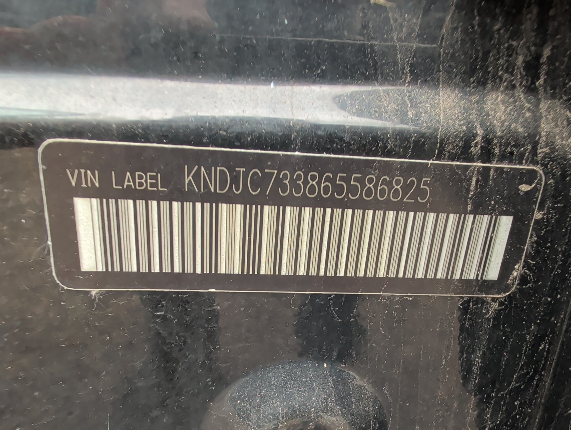 2006 kia sorento ex-4wd with 262272 miles for sale near elk-river, minnesota 106486_47_door_vin_sticker.jpg