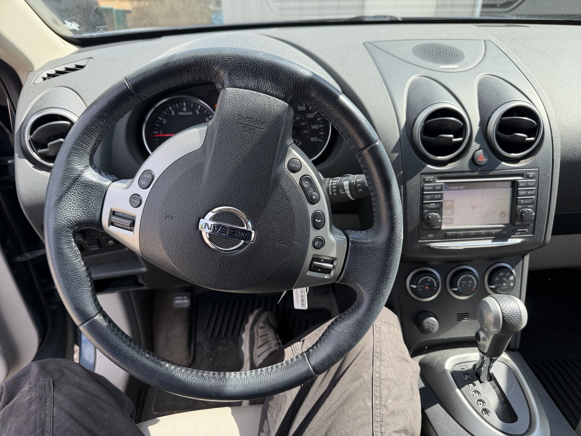 2013 nissan rogue s-awd with 108328 miles for sale near elk-river, minnesota 106488_33_dash_from_driver.jpg