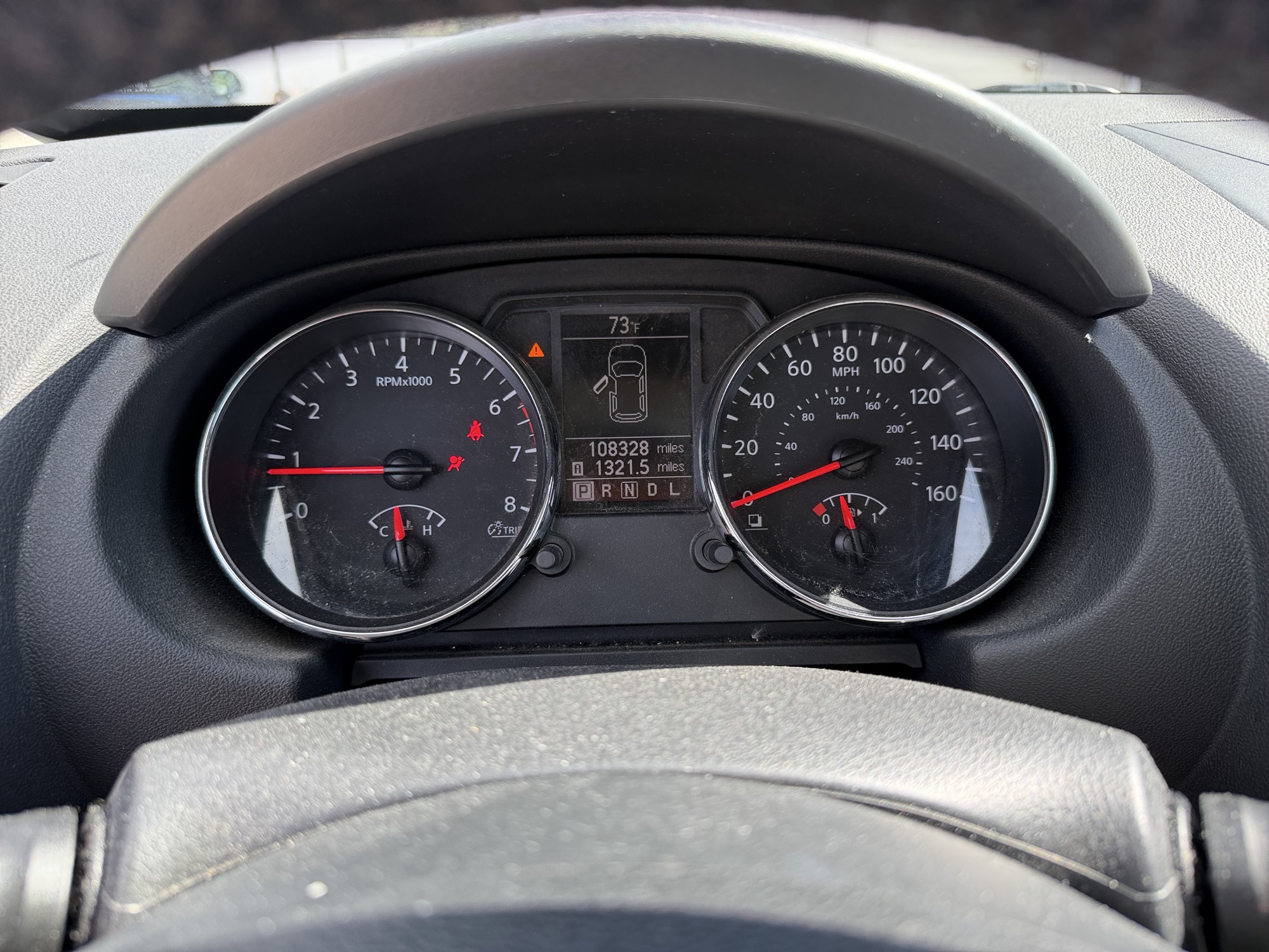 2013 nissan rogue s-awd with 108328 miles for sale near elk-river, minnesota 106488_43_gauge_cluster.jpg