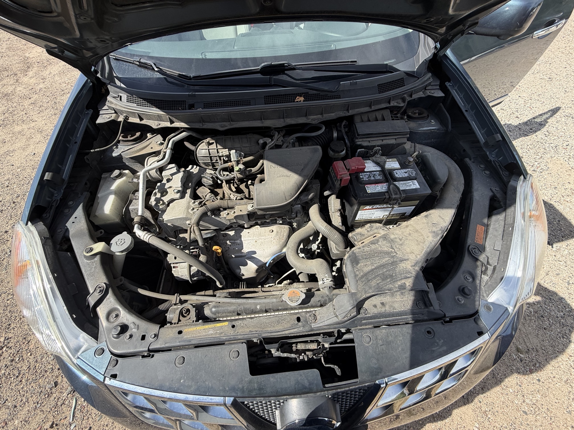 2013 nissan rogue s-awd with 108328 miles for sale near elk-river, minnesota 106488_49_engine_bay.jpg