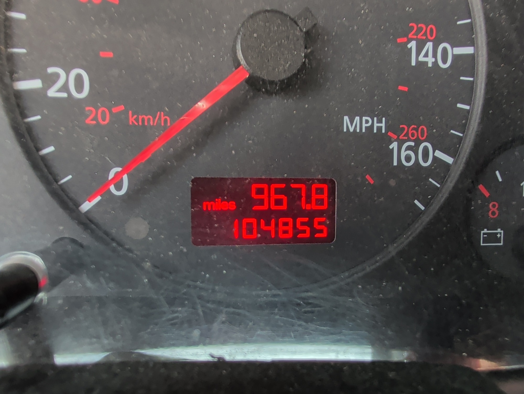 2001 audi a6 2.7t with 104855 miles for sale near elk-river, minnesota 106489_44_mileage_closeup.jpg