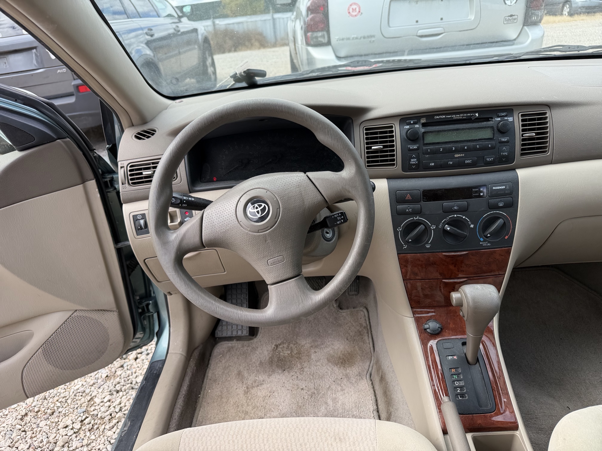2007 toyota corolla with 80829 miles for sale near elk-river, minnesota 106497_33_dash_from_driver.jpg