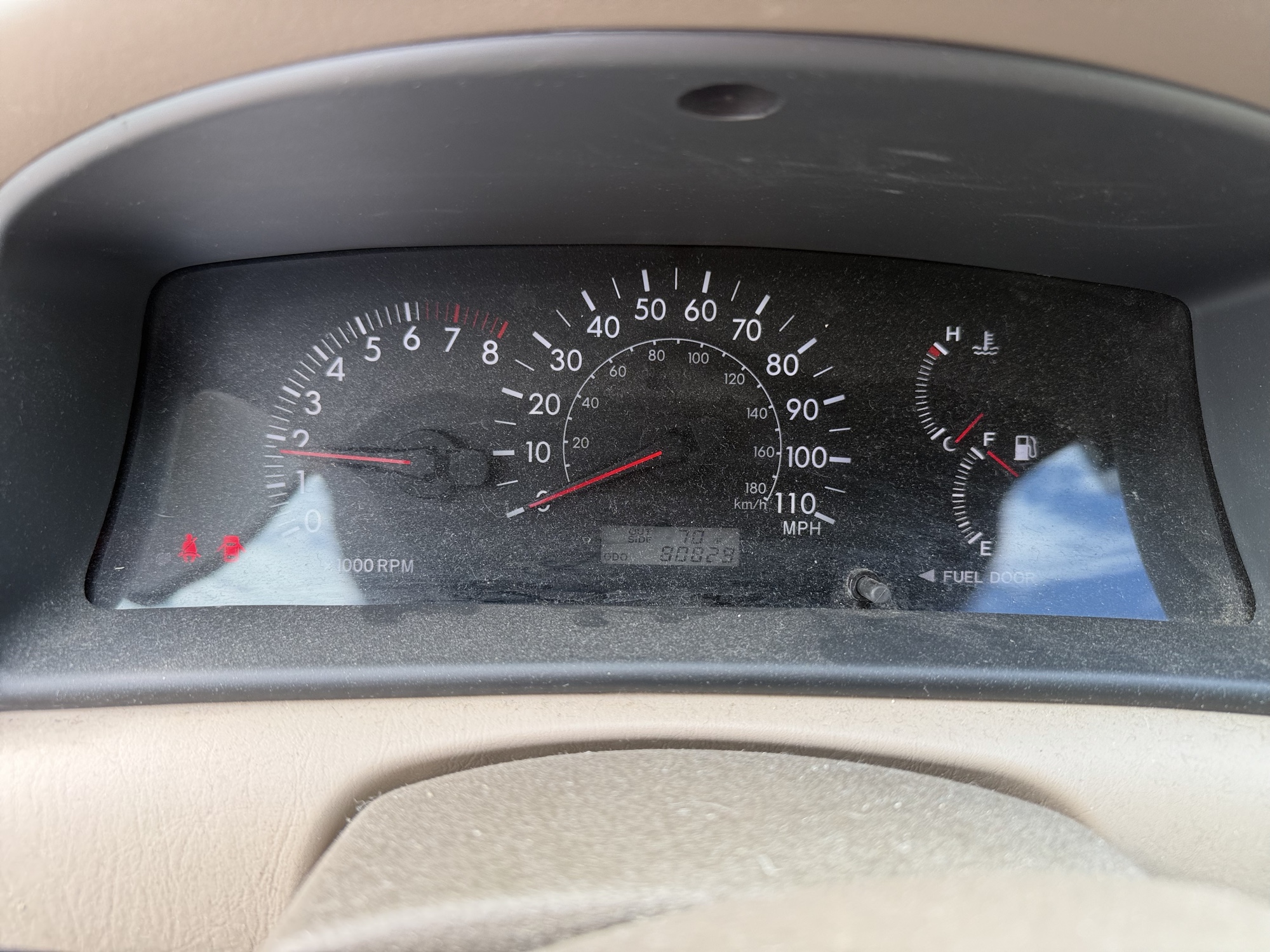 2007 toyota corolla with 80829 miles for sale near elk-river, minnesota 106497_43_gauge_cluster.jpg