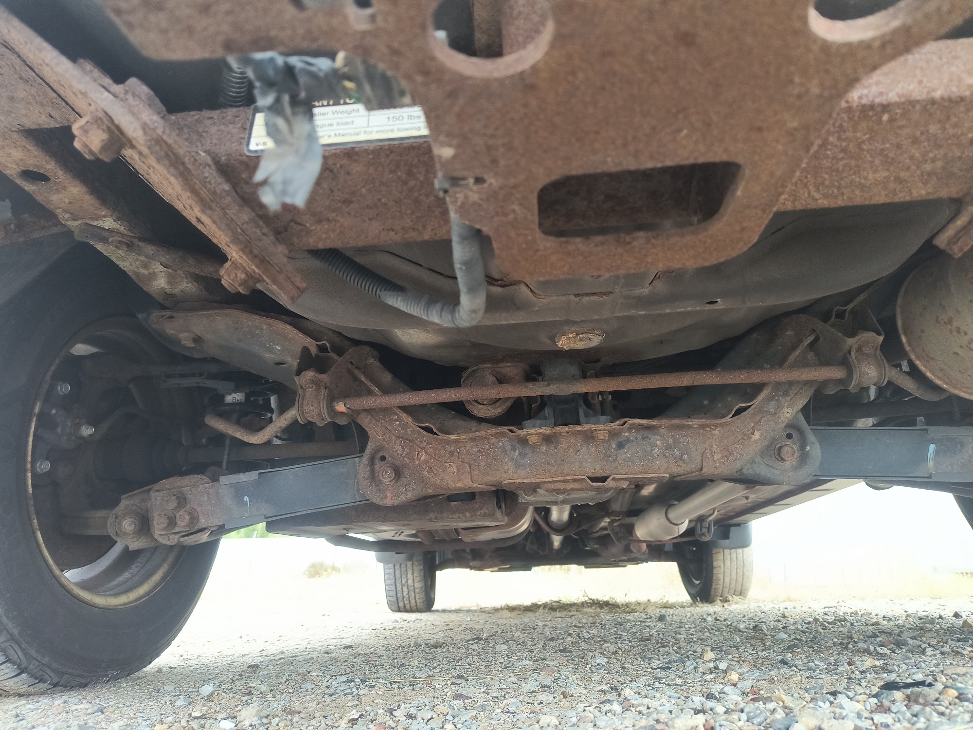 2006 honda cr-v lx-4wd-at with 127591 miles for sale near elk-river, minnesota 106500_19_undercar_rear.jpg