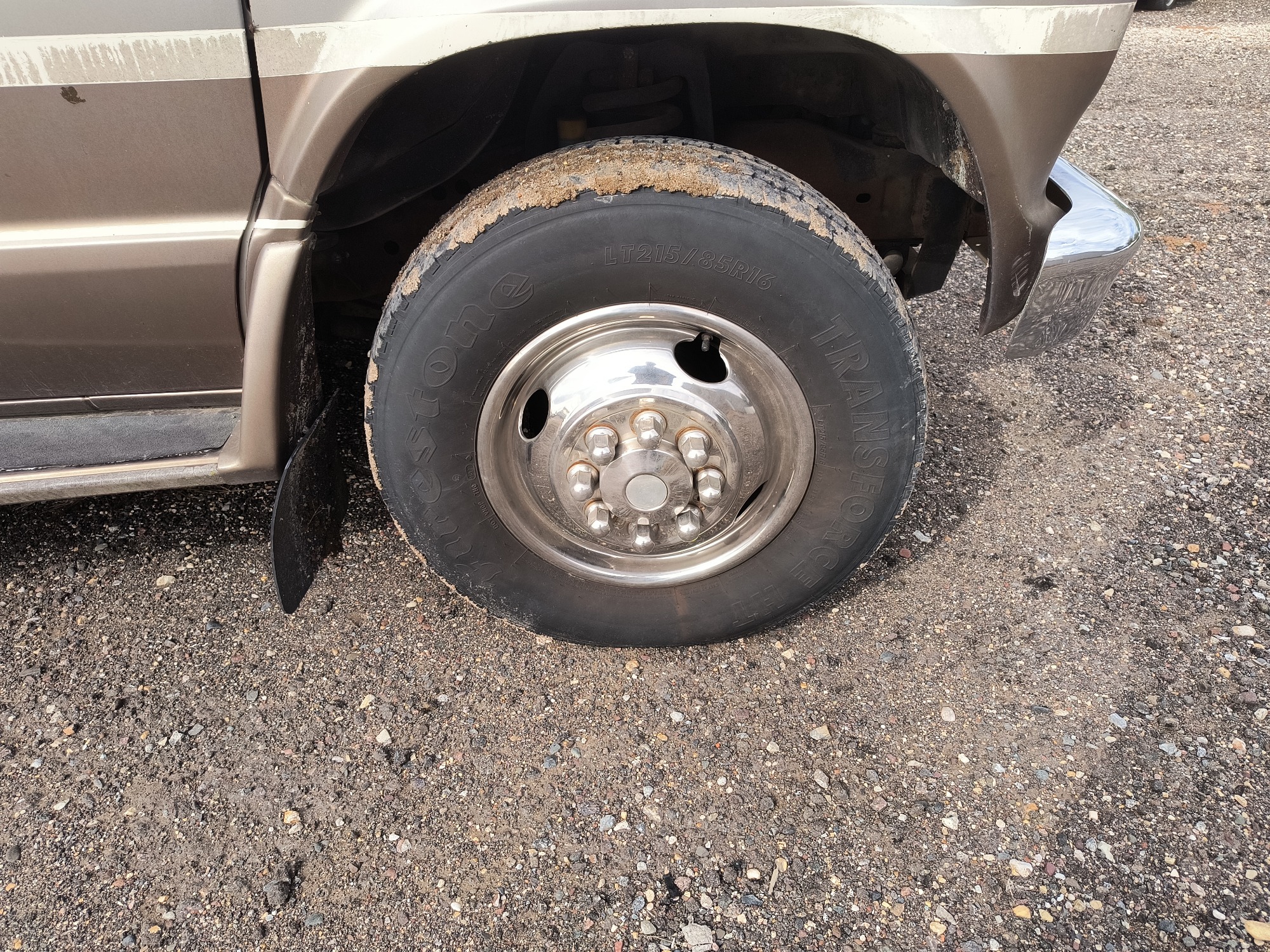 1990 ford econoline e350 with 12 miles for sale near Elk River, Minnesota 106502_14_rear_pass_wheel.jpg