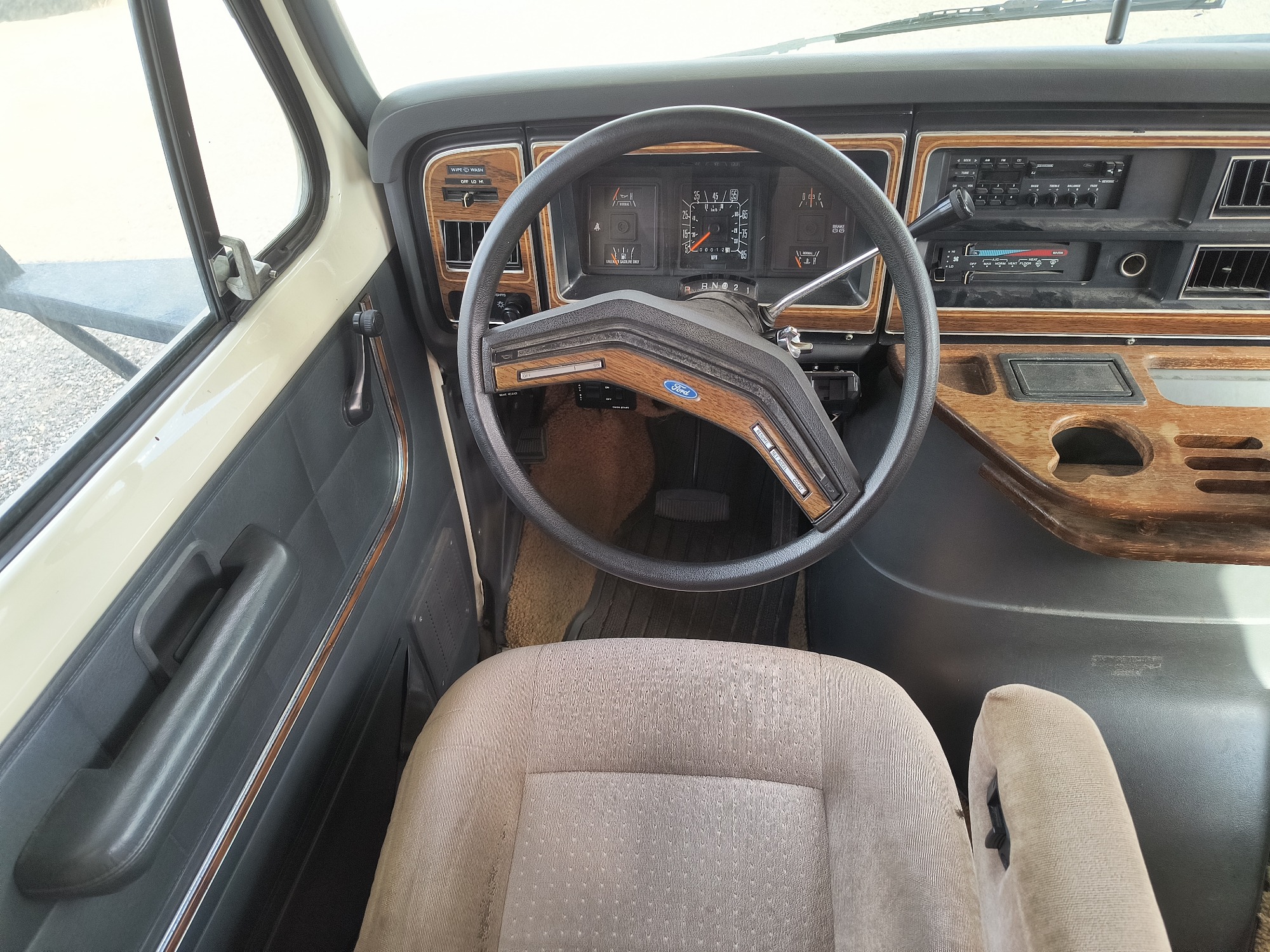 1990 ford econoline e350 with 12 miles for sale near Elk River, Minnesota 106502_33_dash_from_driver.jpg