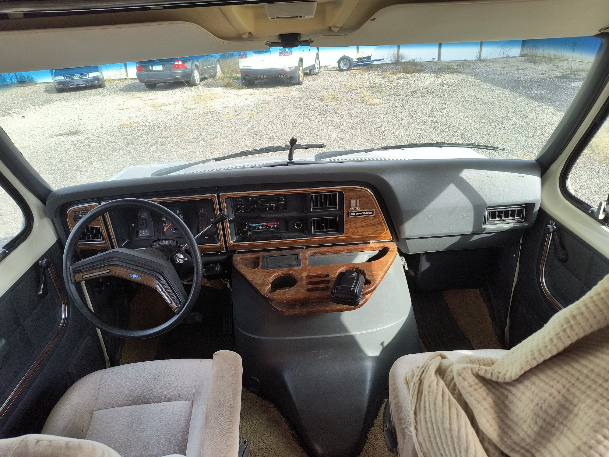 1990 ford econoline e350 with 12 miles for sale near Elk River, Minnesota 106502_34_whole_dash.jpg