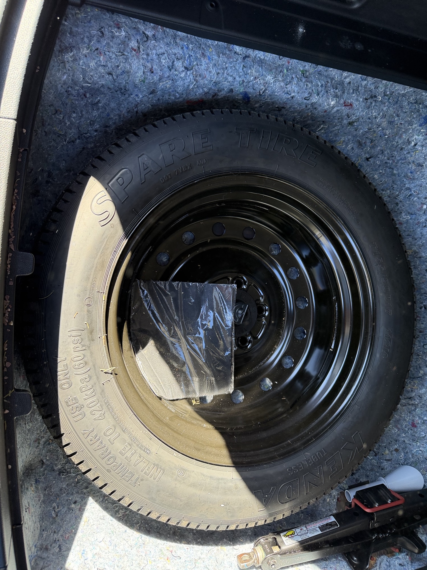 2018 honda cr-v ex-l-awd with 186822 miles for sale near Elk River, Minnesota 106519_27_spare_tire.jpg