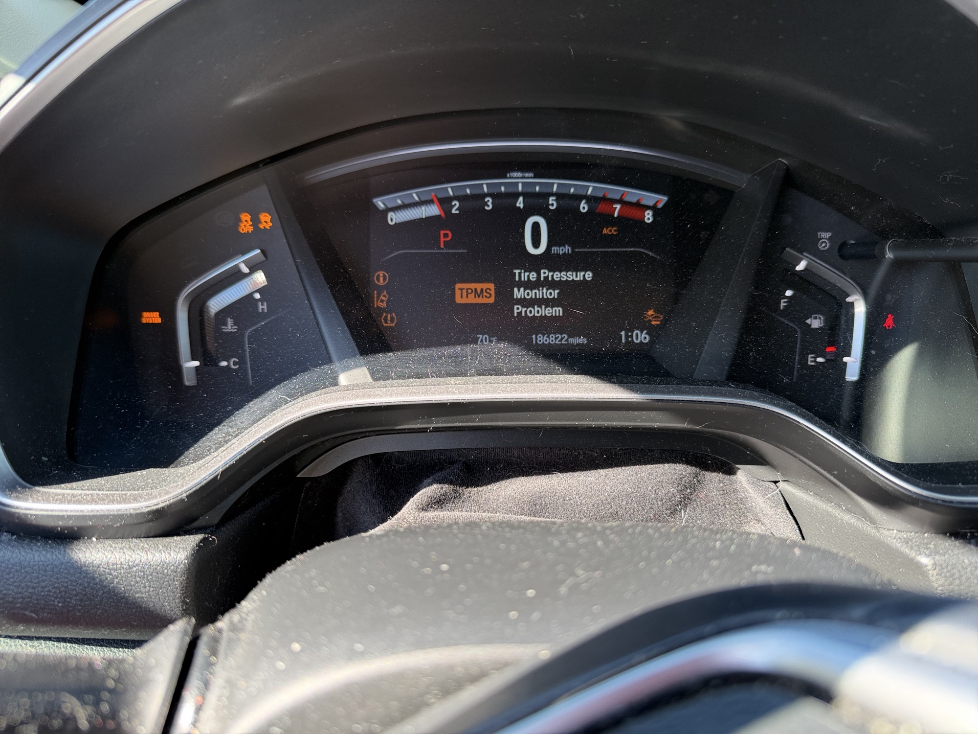2018 honda cr-v ex-l-awd with 186822 miles for sale near Elk River, Minnesota 106519_43_gauge_cluster.jpg