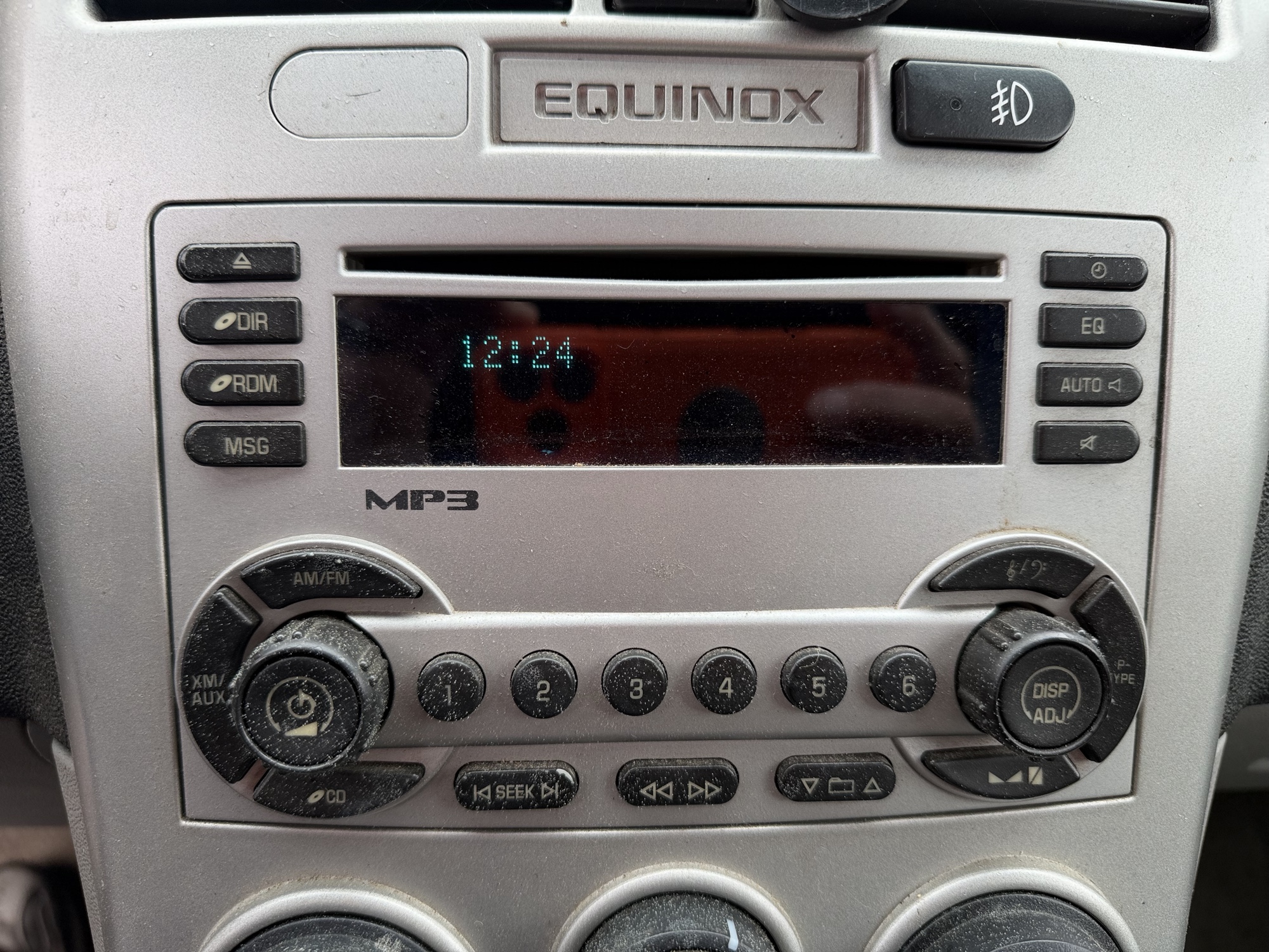 2006 chevrolet equinox lt-awd with 221047 miles for sale near elk-river, minnesota 106525_39_radio_closeup.jpg