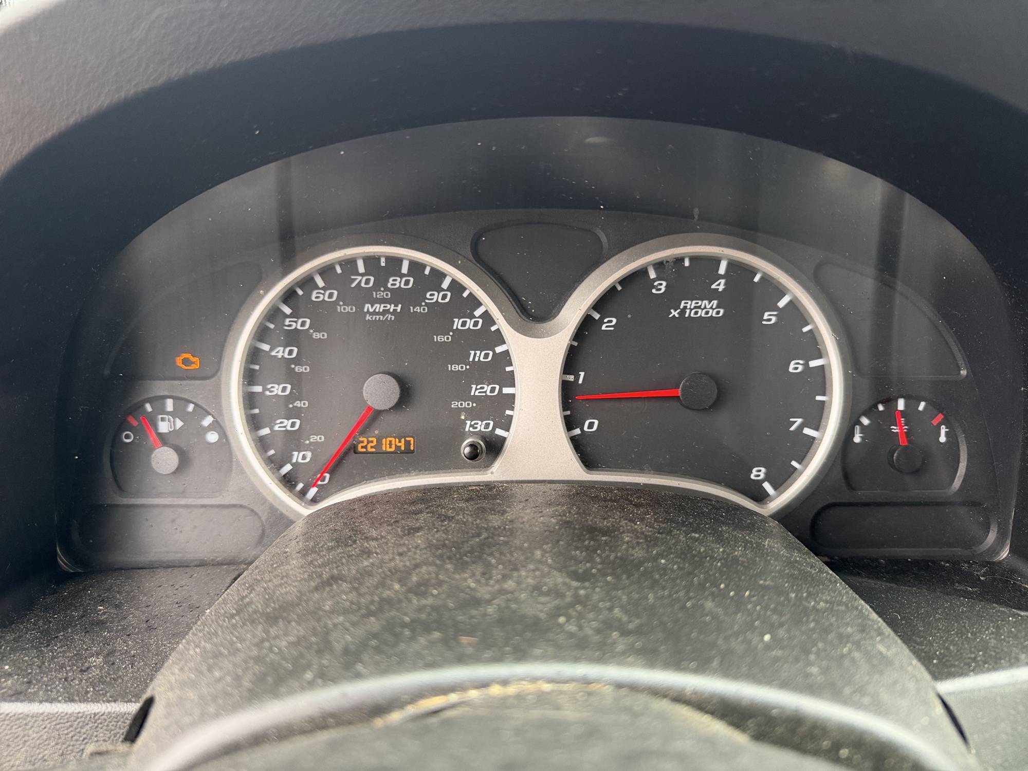 2006 chevrolet equinox lt-awd with 221047 miles for sale near elk-river, minnesota 106525_43_gauge_cluster.jpg
