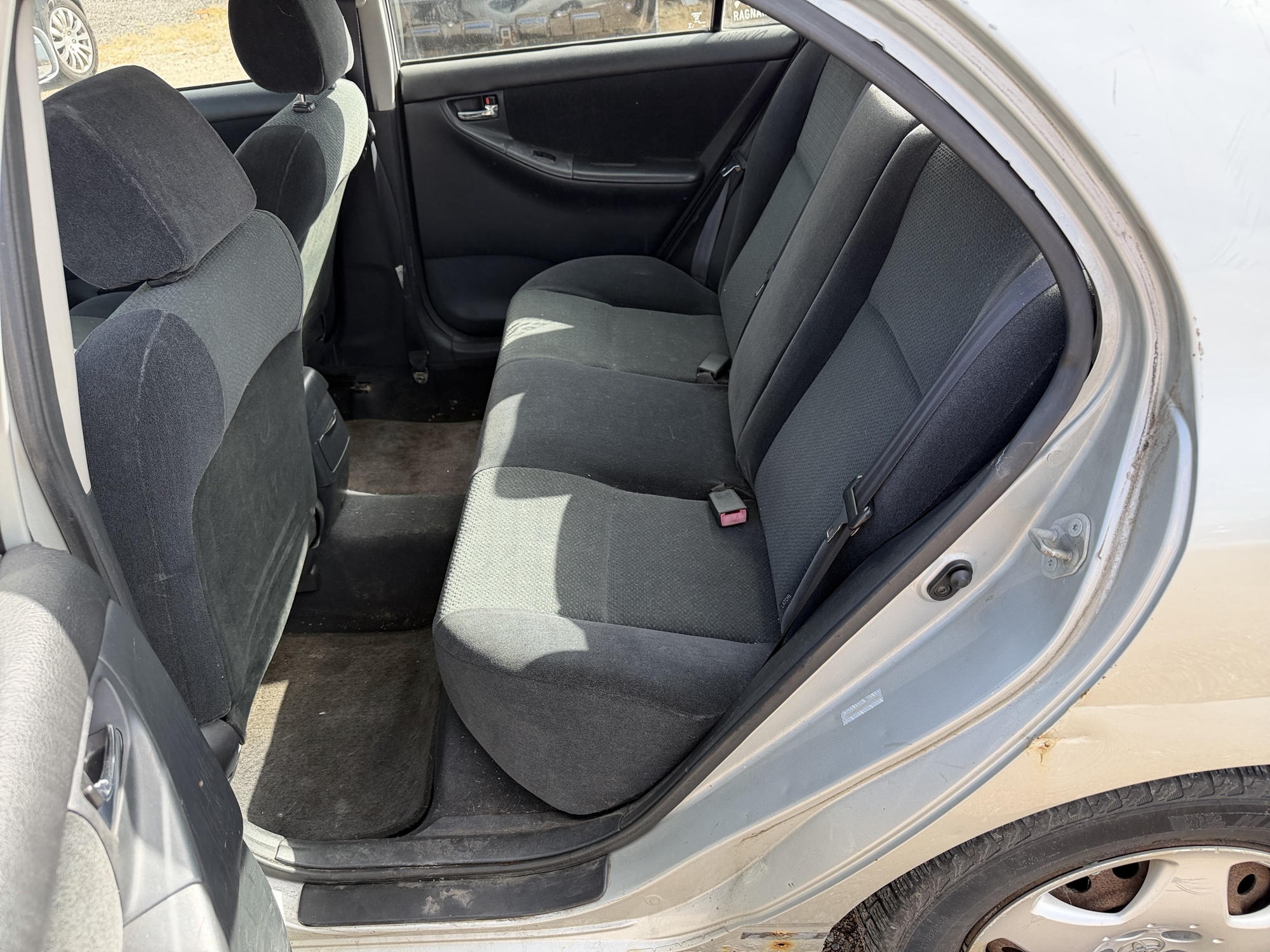 2003 toyota corolla ce with 248006 miles for sale near elk-river, minnesota 106529_24_drv_rear_seat.jpg