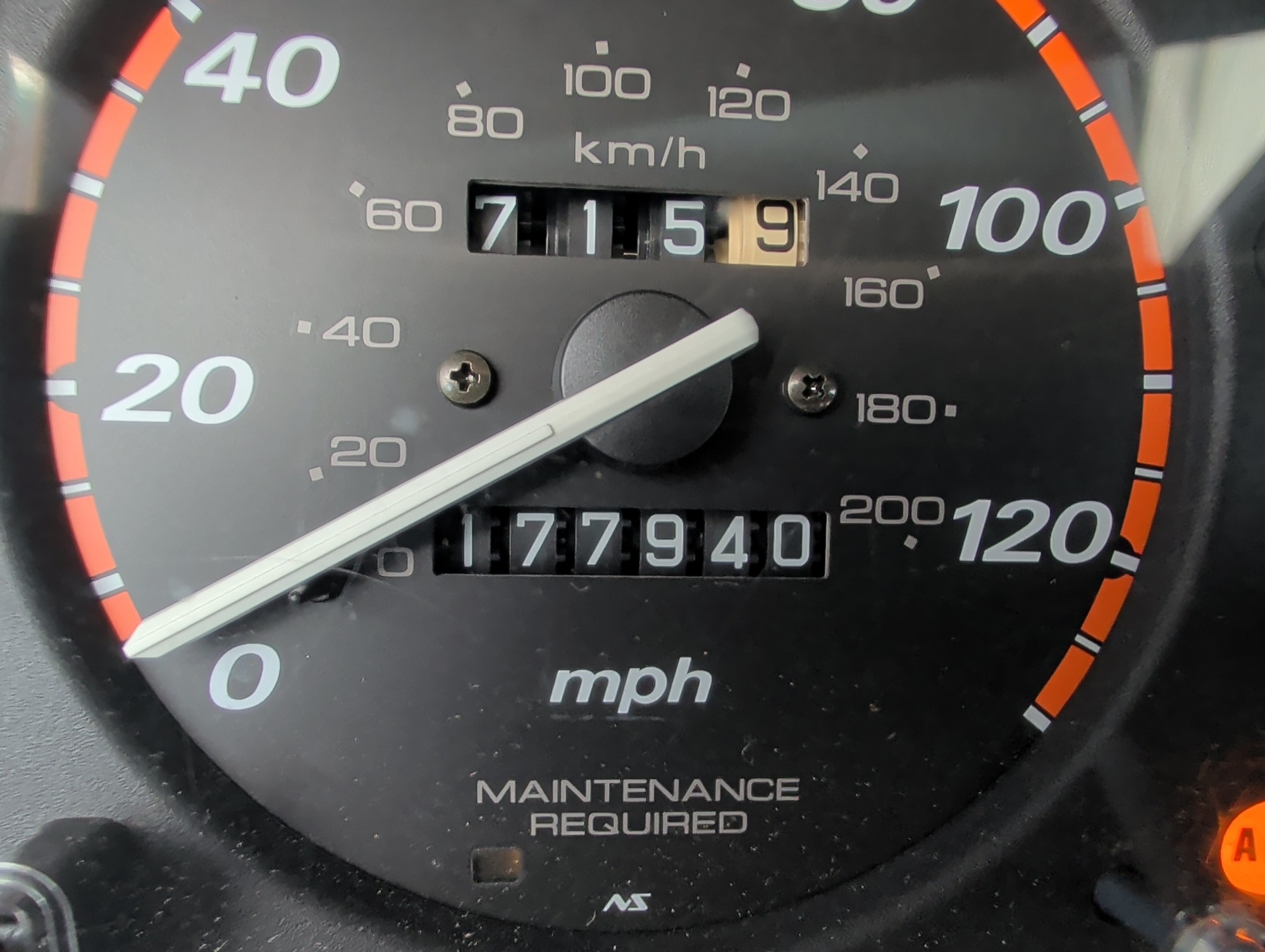 1998 honda cr-v with 177940 miles for sale near elk-river, minnesota 106531_44_mileage_closeup.jpg