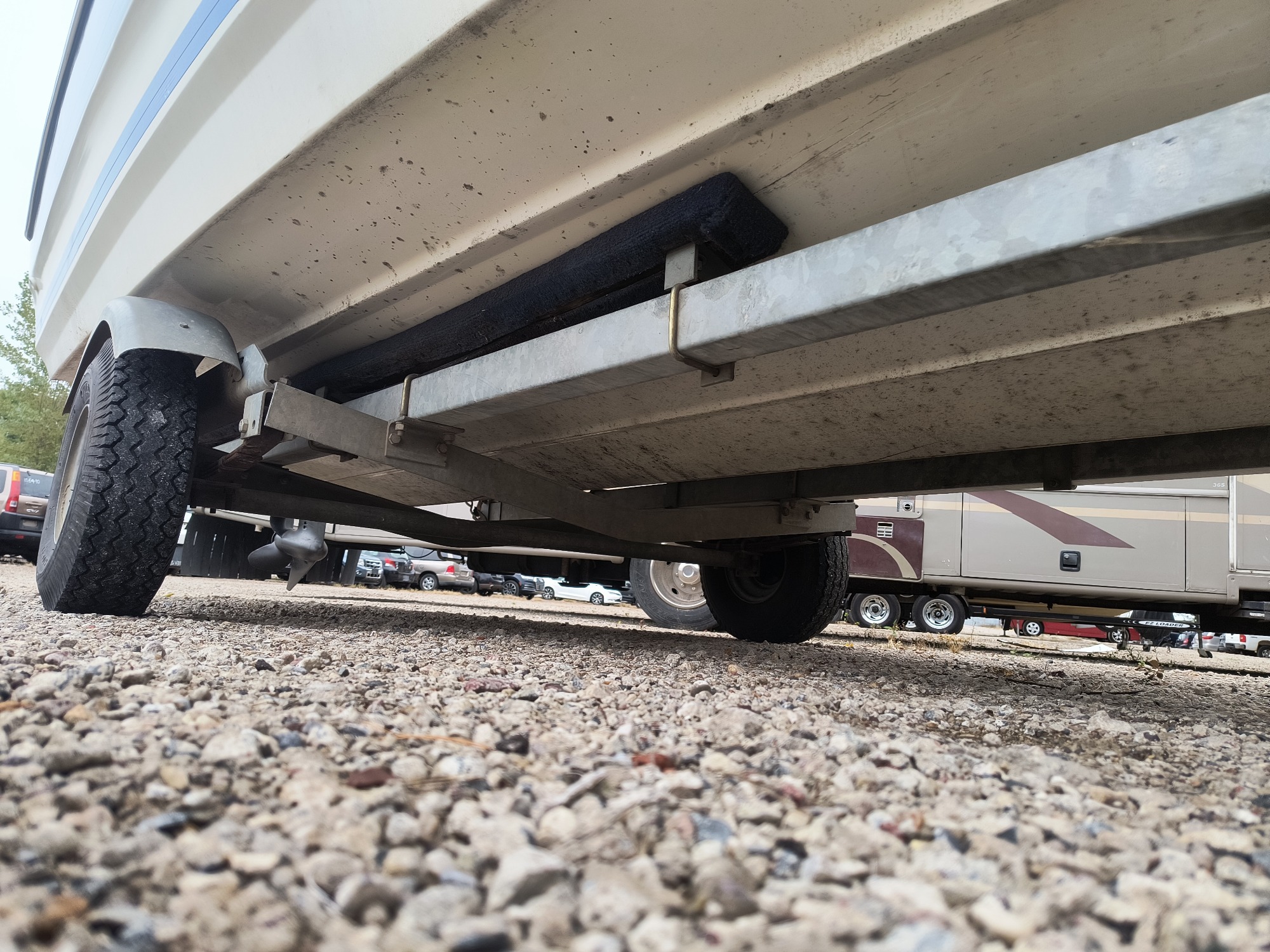 1987 bayliner capri for sale near elk-river, minnesota 106534_21_undercar_pass_side.jpg