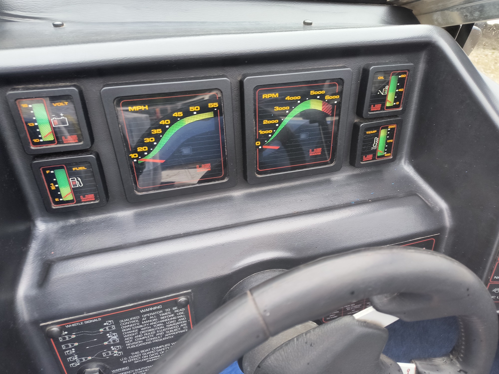 1987 bayliner capri for sale near elk-river, minnesota 106534_43_gauge_cluster.jpg