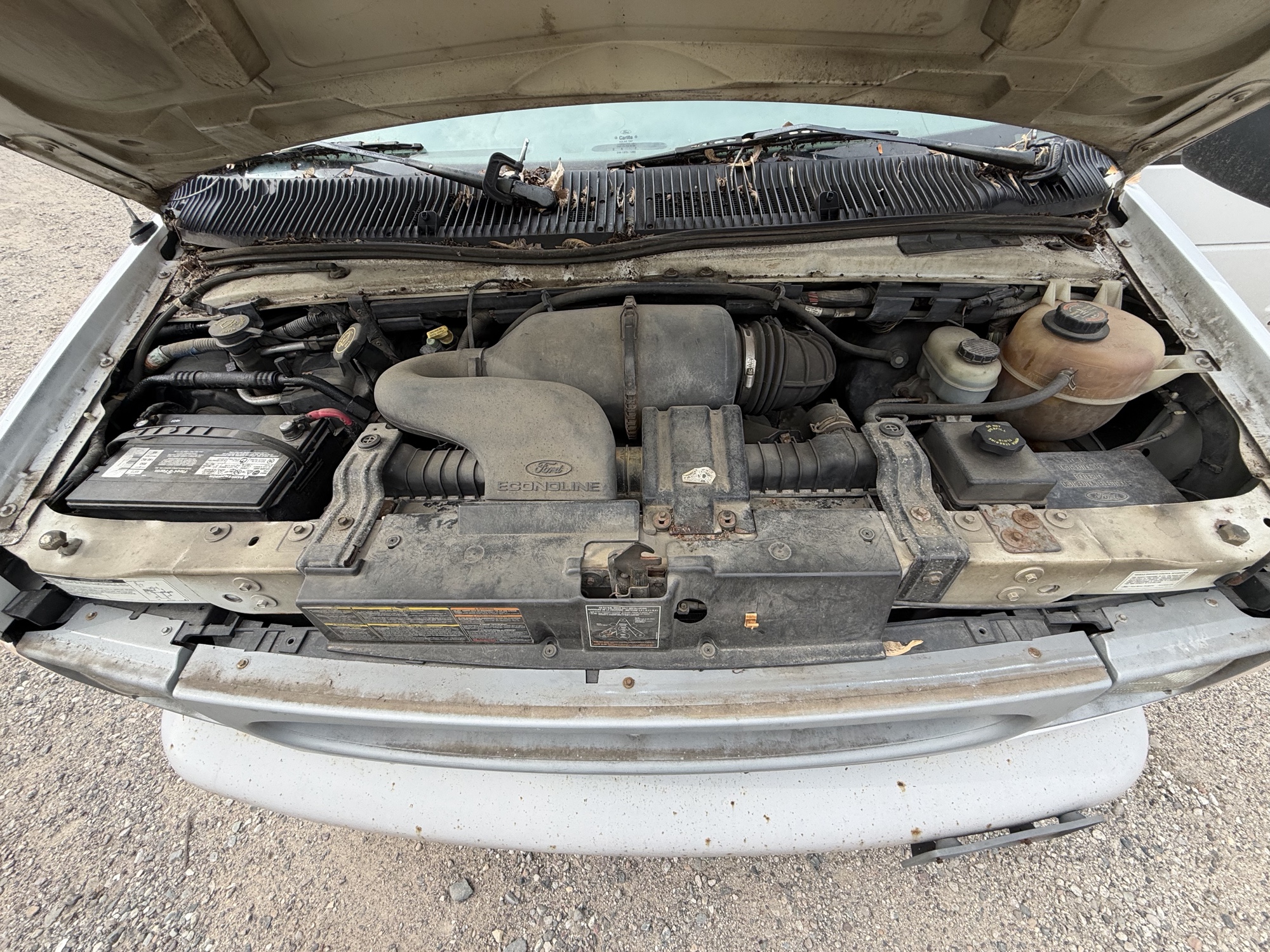 1999 ford econoline e350-super-duty with 203236 miles for sale near elk-river, minnesota 106537_49_engine_bay.jpg