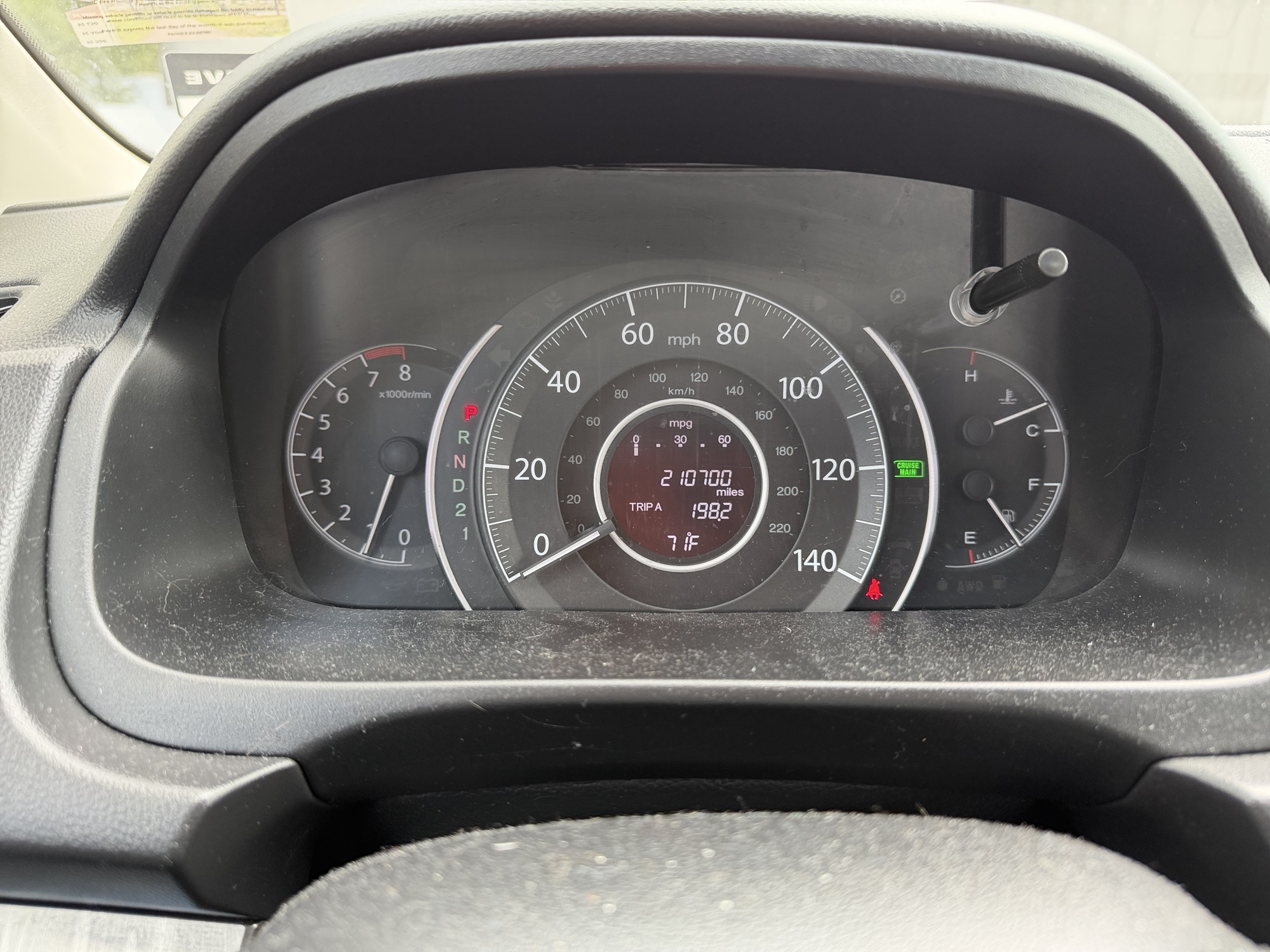 2012 honda cr-v ex-l-4wd-5-speed-at with 210700 miles for sale near elk-river, minnesota 106542_43_gauge_cluster.jpg