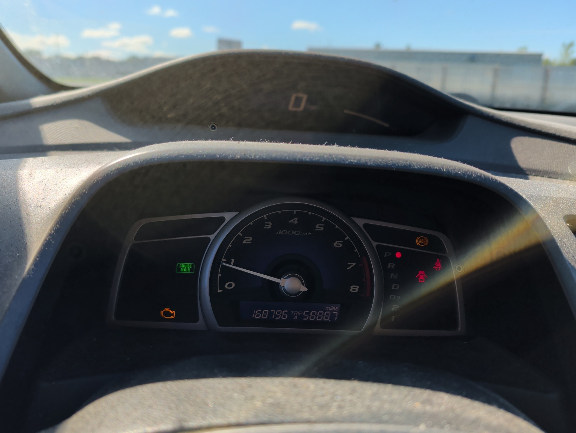 2006 honda civic ex-sedan-at with 168786 miles for sale near elk-river, minnesota 106550_43_gauge_cluster.jpg