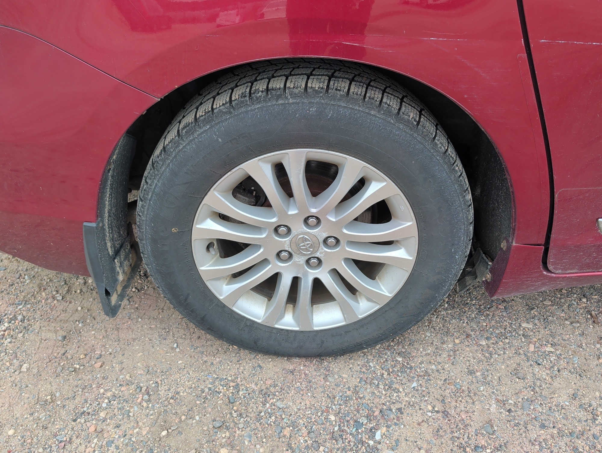 2011 toyota sienna limited-7-pass-v6 with 217246 miles for sale near elk-river, minnesota 106553_14_rear_pass_wheel.jpg