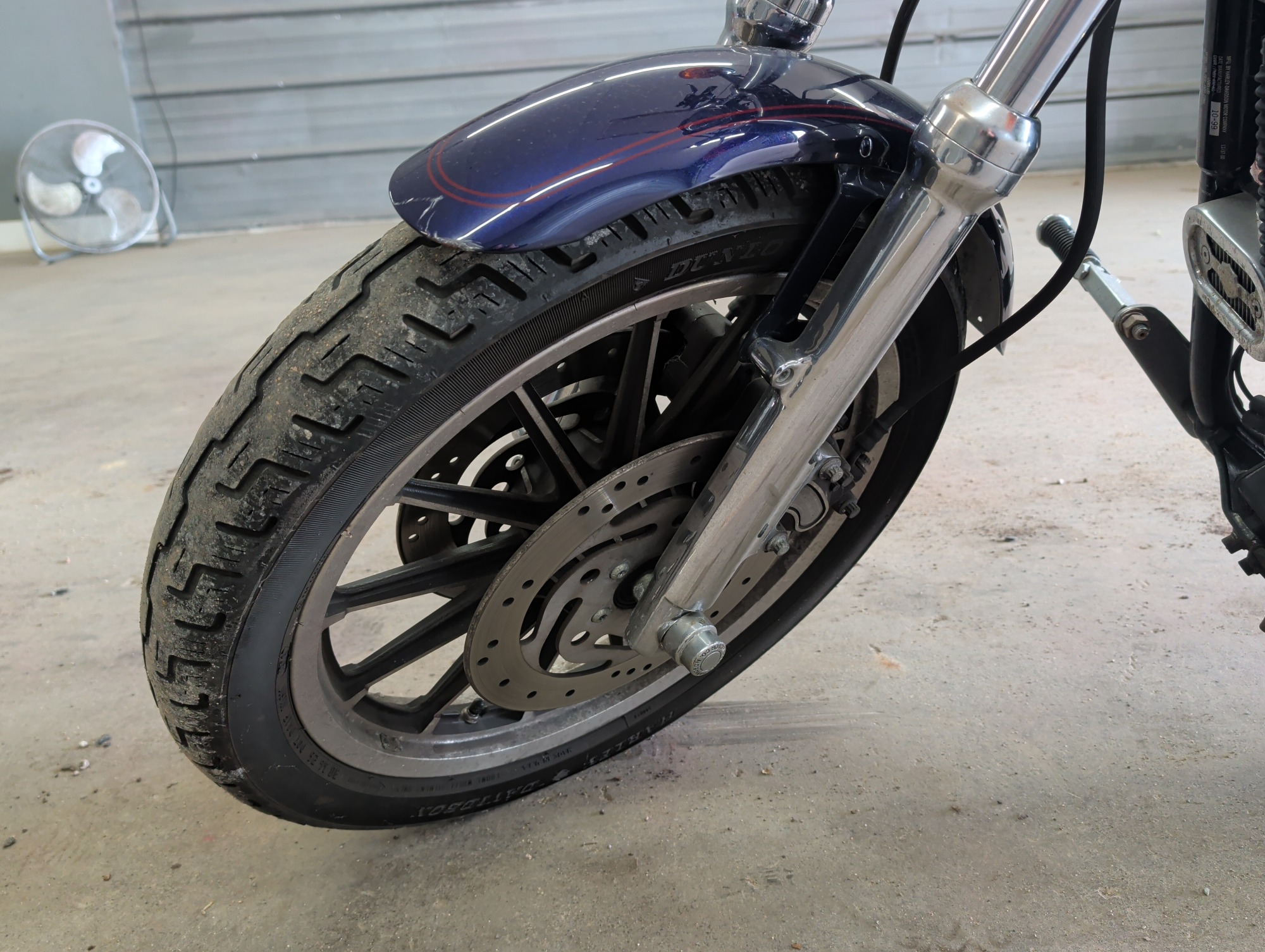 2000 harley-davidson fxds - with 32149 miles for sale near elk-river, minnesota 106561_12_drv_front_wheel.jpg