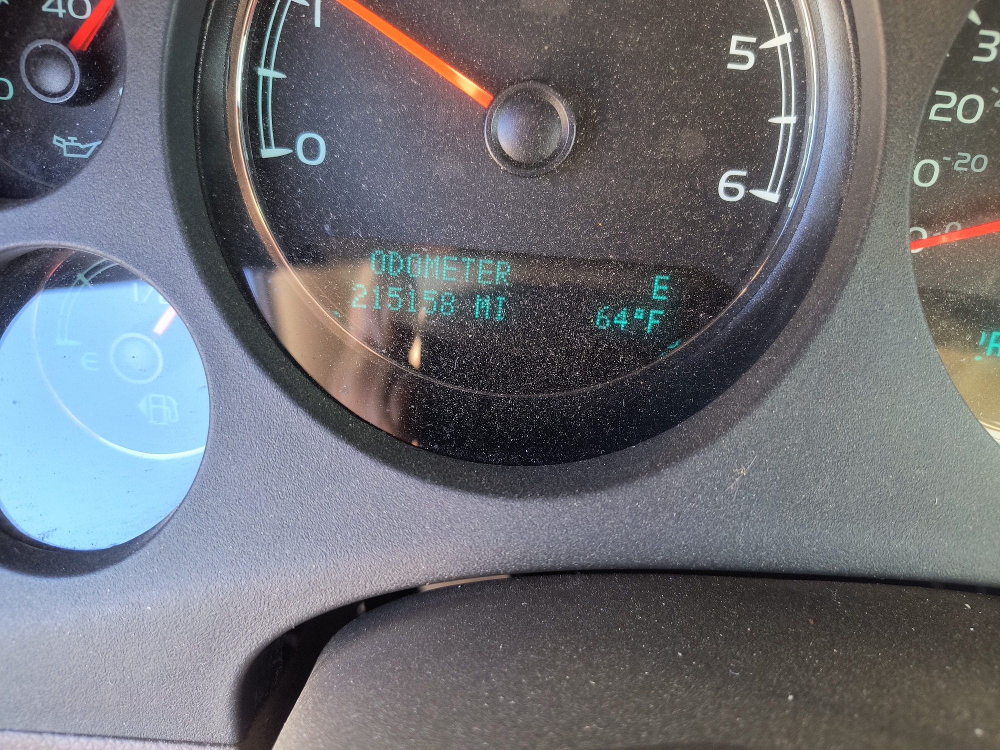 2013 chevrolet suburban ltz-1500-4wd with 215158 miles for sale near elk-river, minnesota 106563_44_mileage_closeup.jpg