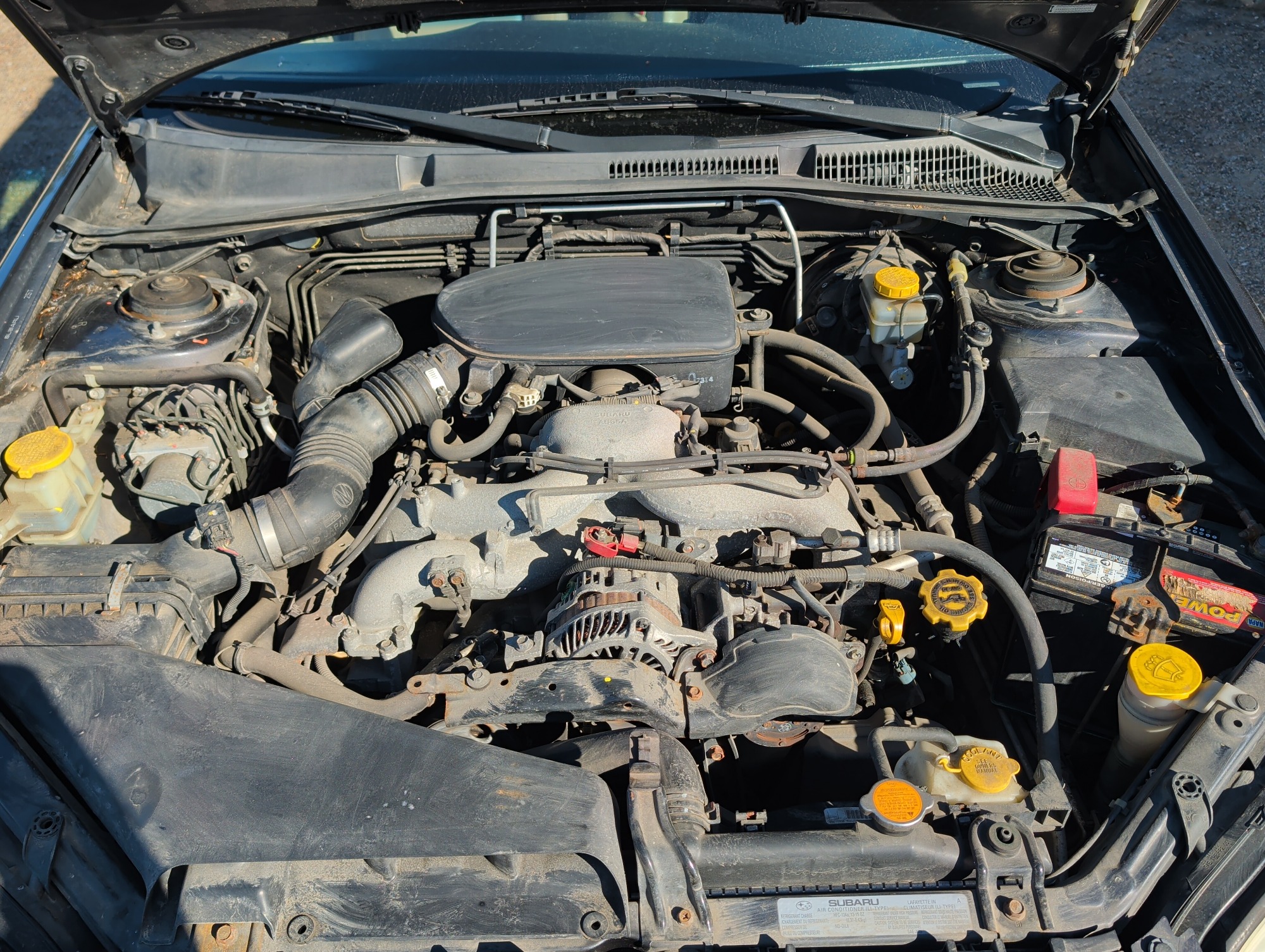2008 subaru outback 2.5i with 185699 miles for sale near elk-river, minnesota 106569_49_engine_bay.jpg