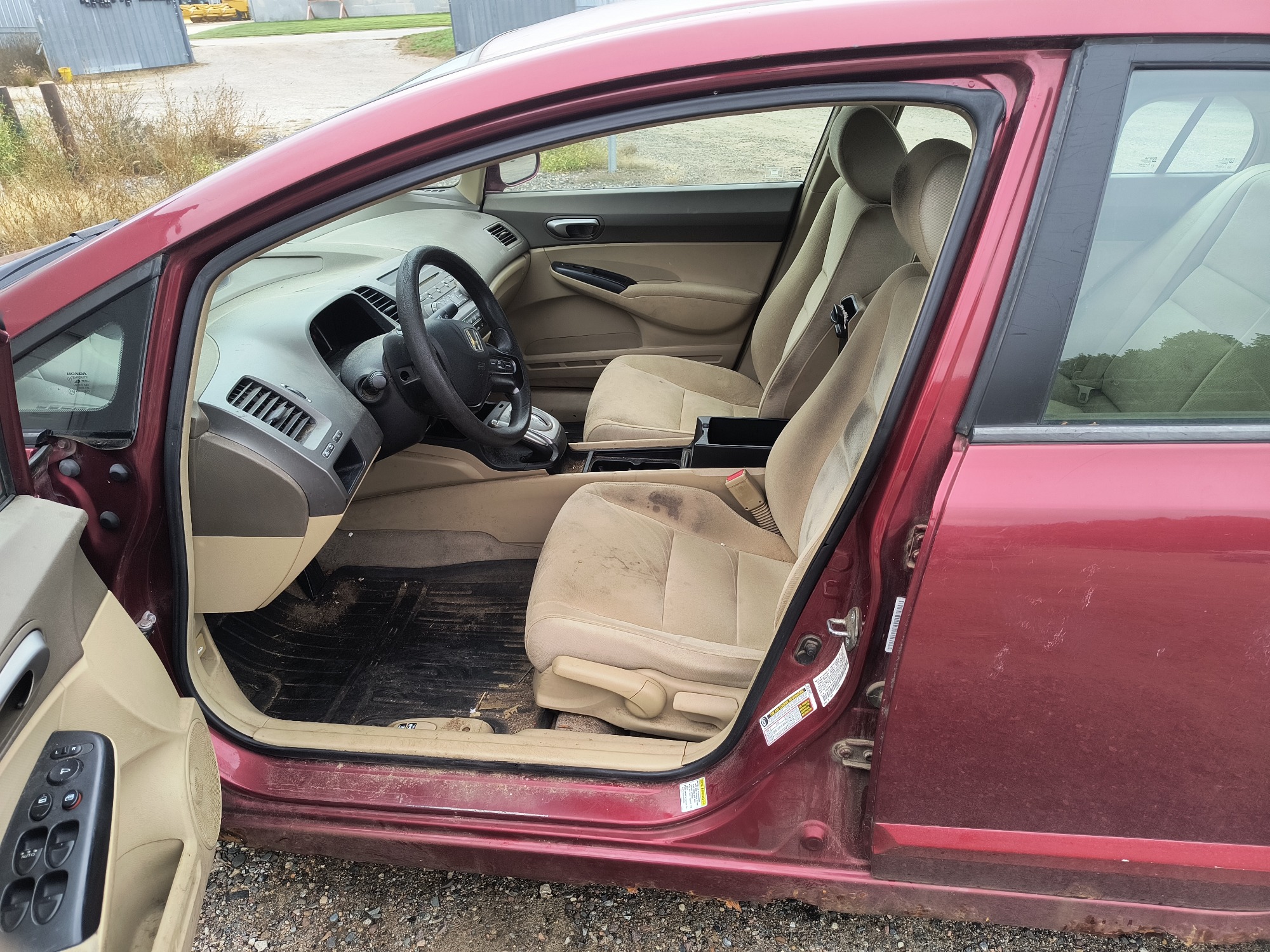 2006 honda civic lx-sedan-at with 229409 miles for sale near Elk River, Minnesota 106574_22_driver_seat.jpg