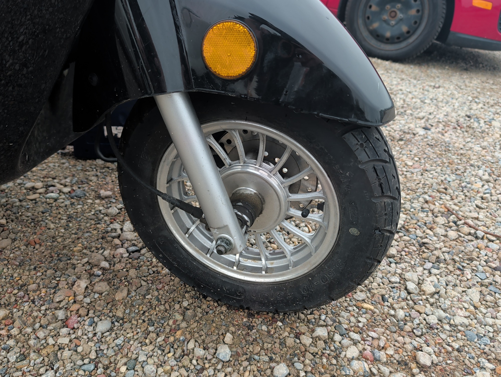 2025 zhng-lucky moped with 724 miles for sale near Elk River, Minnesota 106575_12_drv_front_wheel.jpg