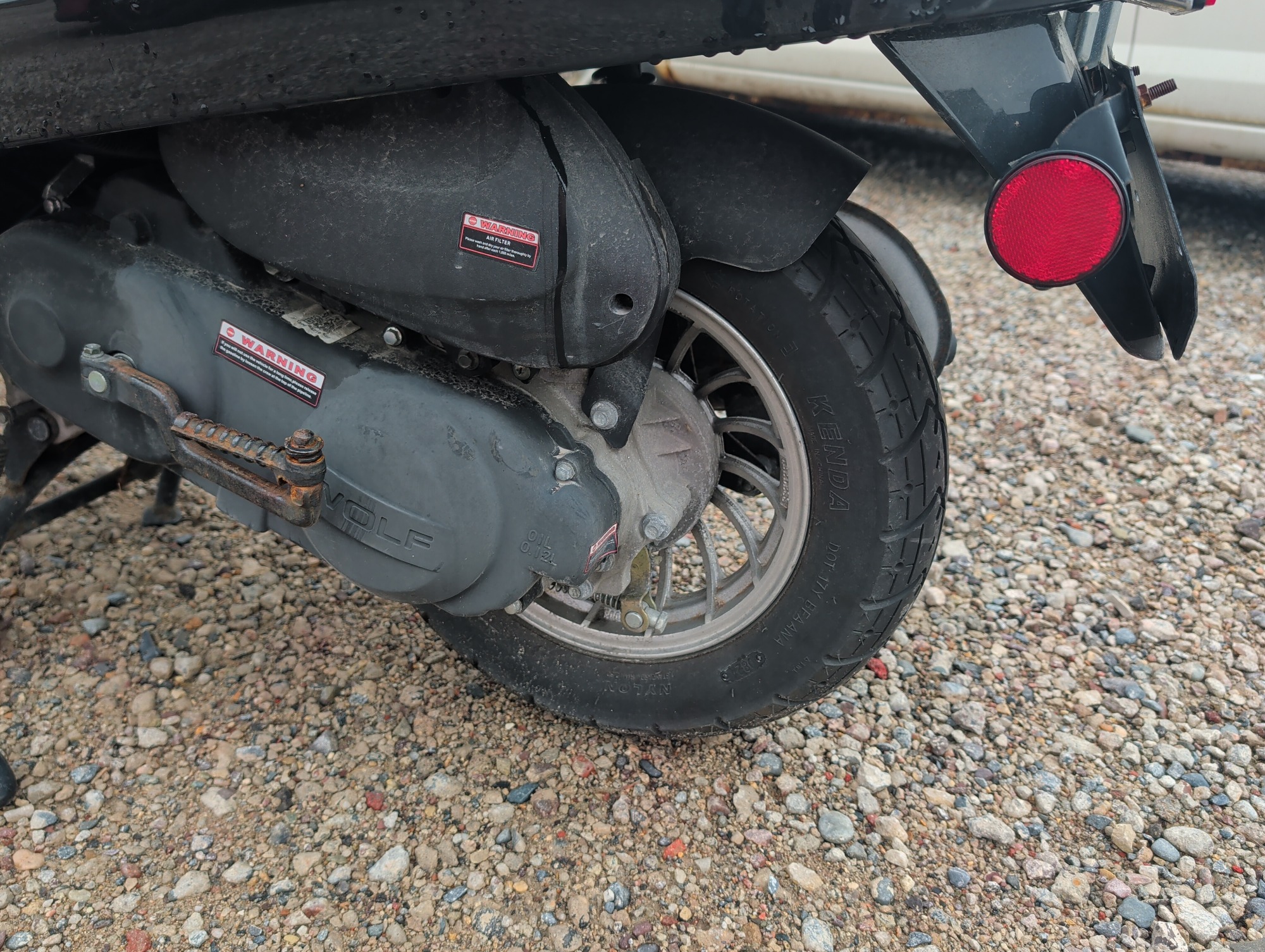 2025 zhng-lucky moped with 724 miles for sale near Elk River, Minnesota 106575_14_rear_pass_wheel.jpg