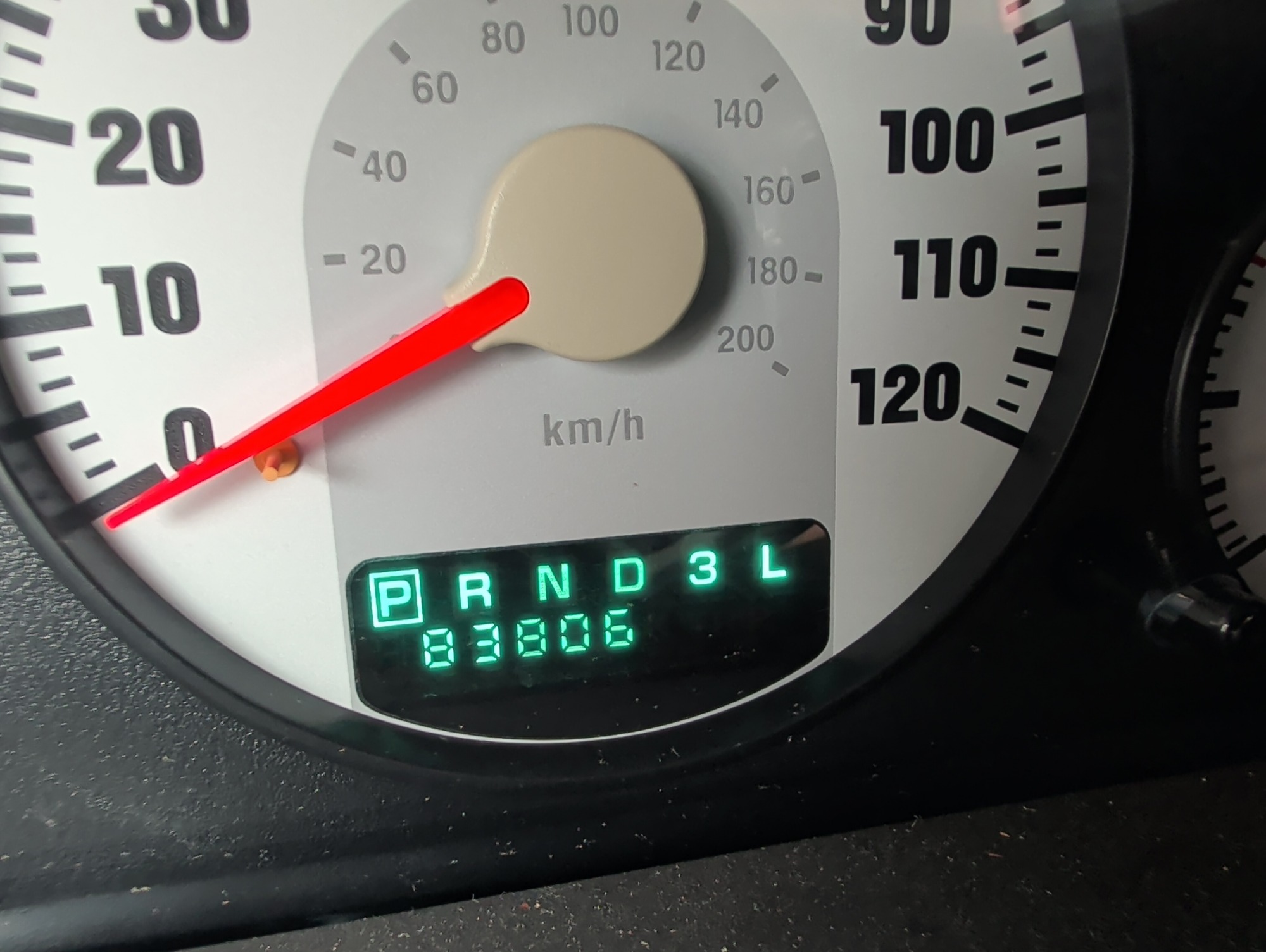 2005 dodge stratus with 83806 miles for sale near Elk River, Minnesota 106577_44_mileage_closeup.jpg