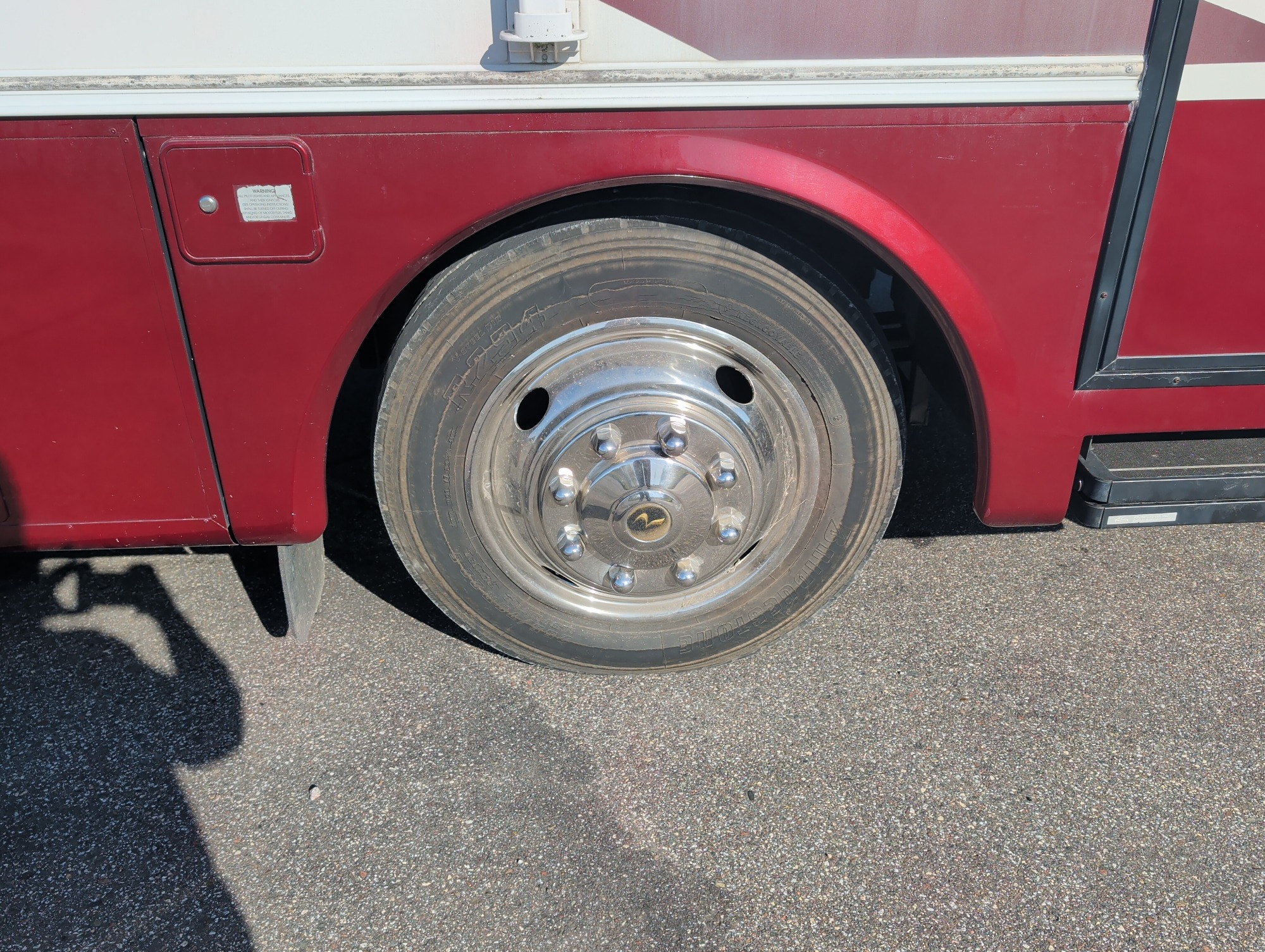 2000 roadmaster rail-dyanaster - with 51208 miles for sale near Elk River, Minnesota 106580_15_front_pass_wheel.jpg