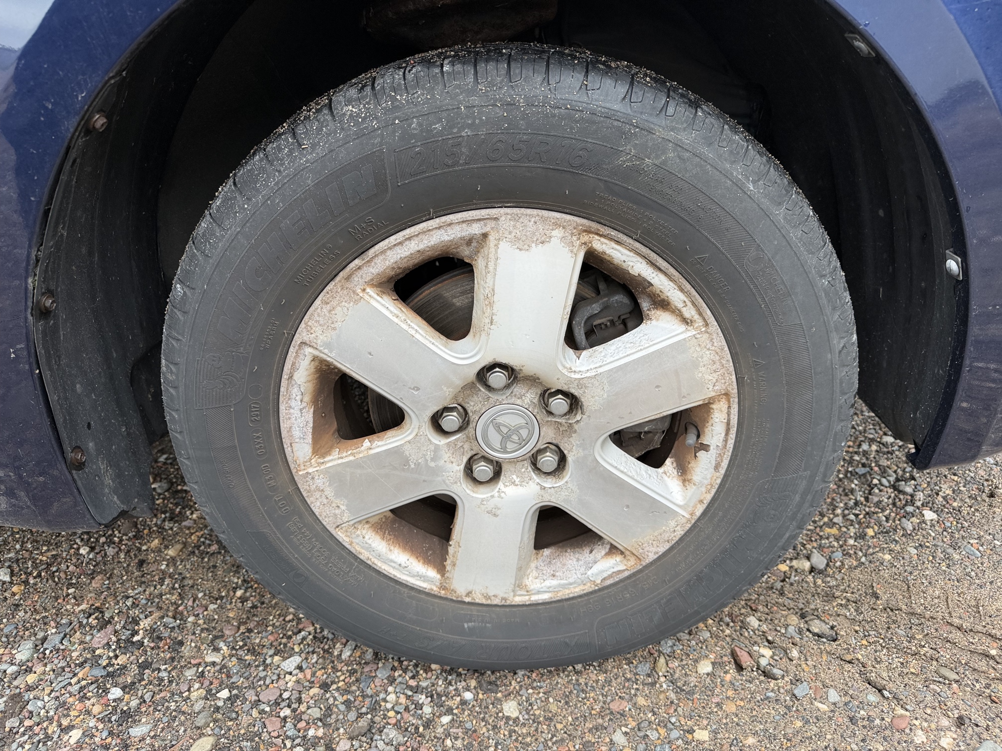 2006 toyota sienna le-7-passenger with 96729 miles for sale near Elk River, Minnesota 106581_15_front_pass_wheel.jpg