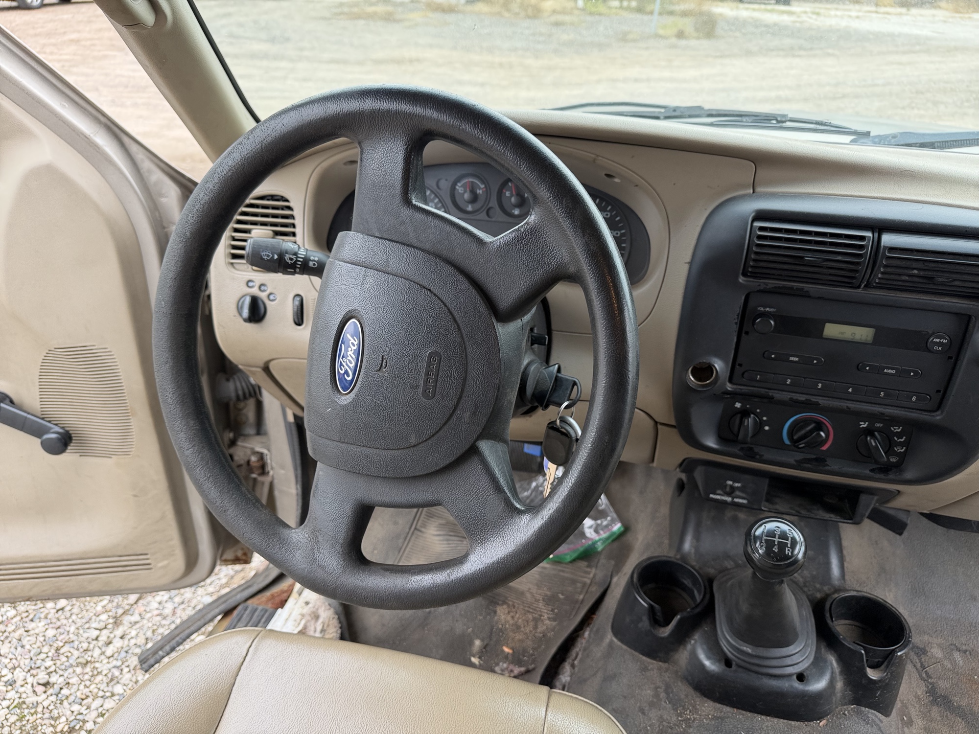 2004 ford ranger xlt-long-bed-2wd with 248447 miles for sale near Elk River, Minnesota 106582_33_dash_from_driver.jpg